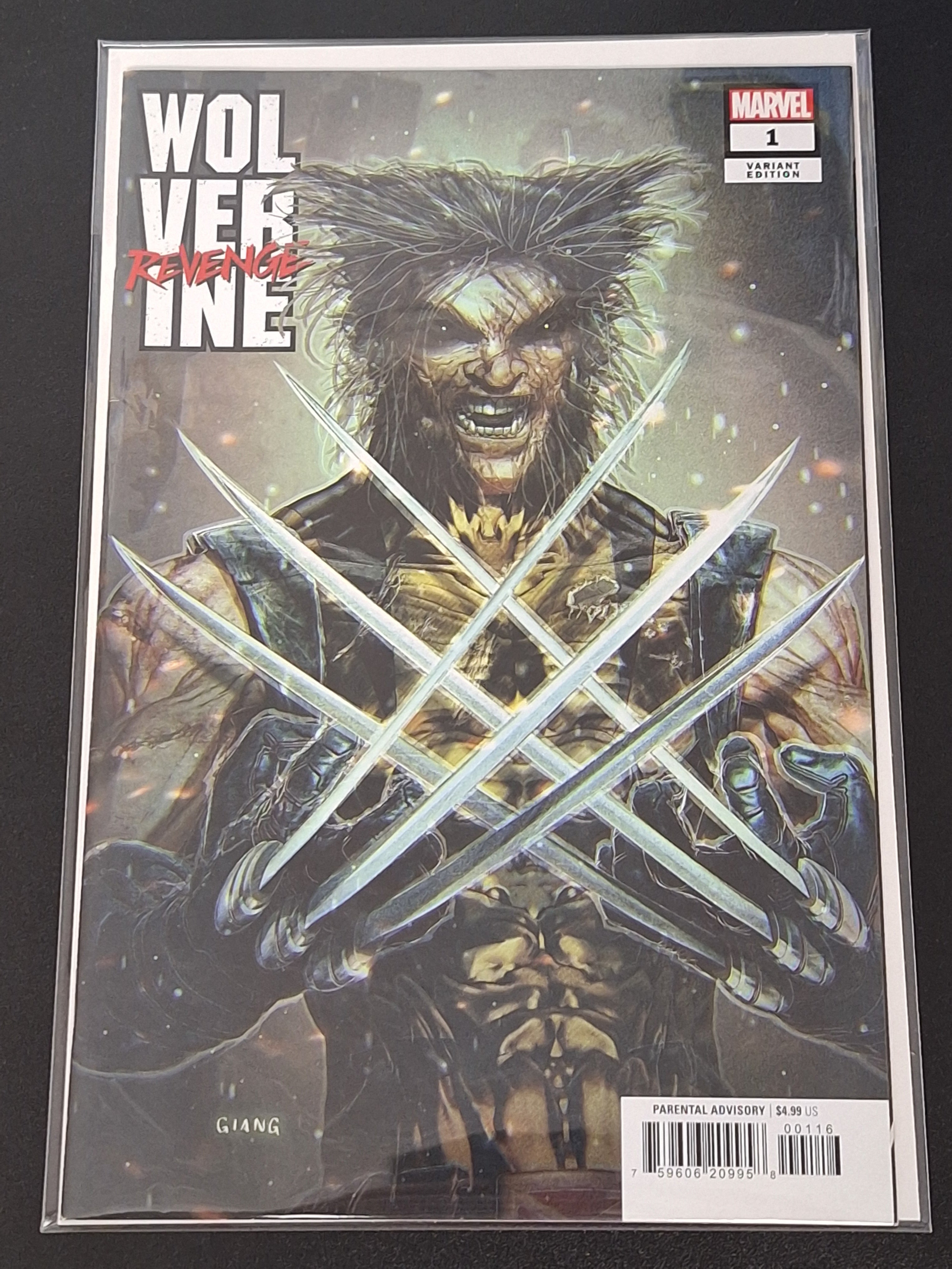 Wolverine: Revenge 1 Marvel 2024 John Giang 1:25 Variant