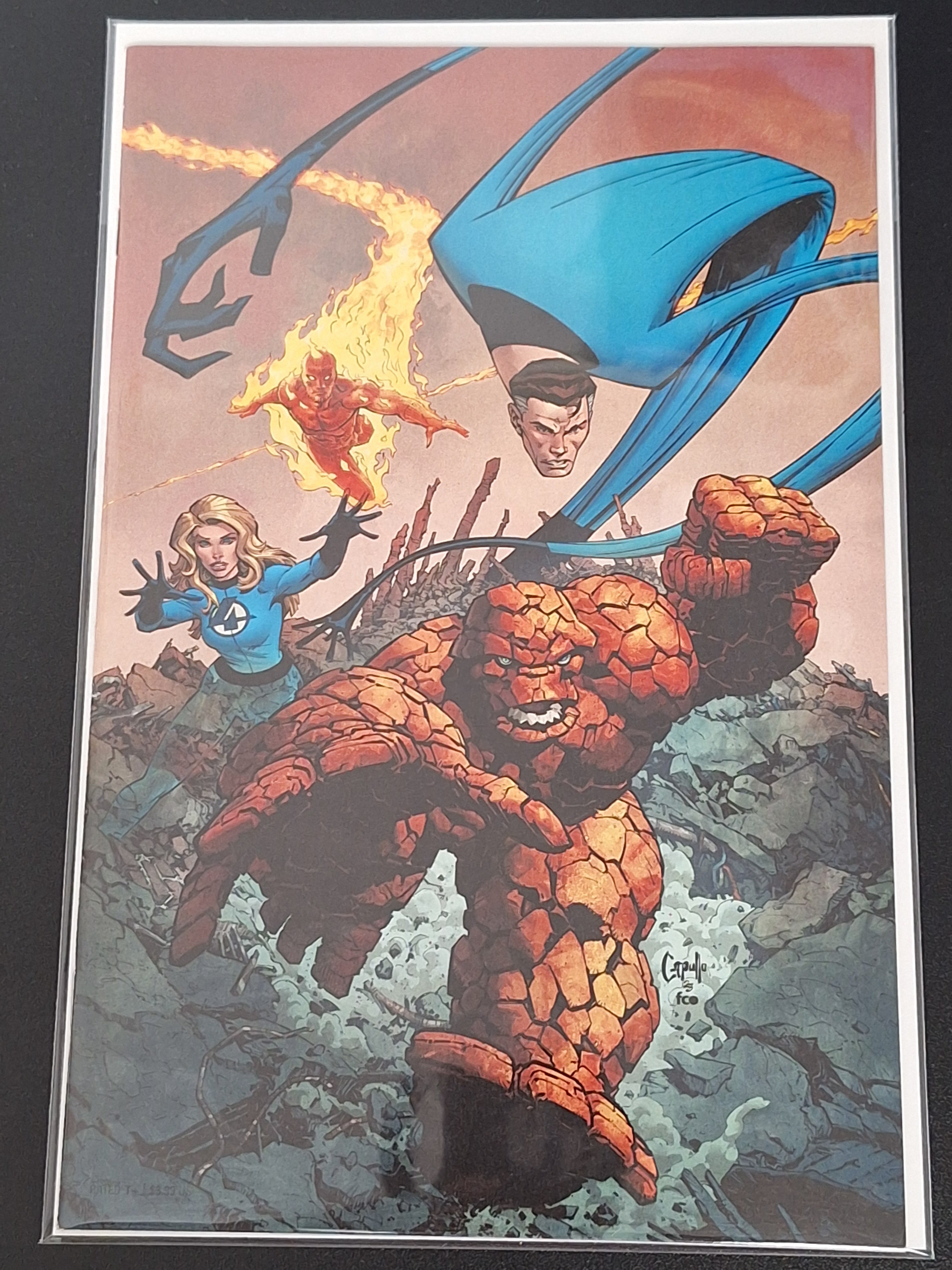 Fantastic Four 25 Marvel 2024 Greg Capullo 1:50 Virgin Variant