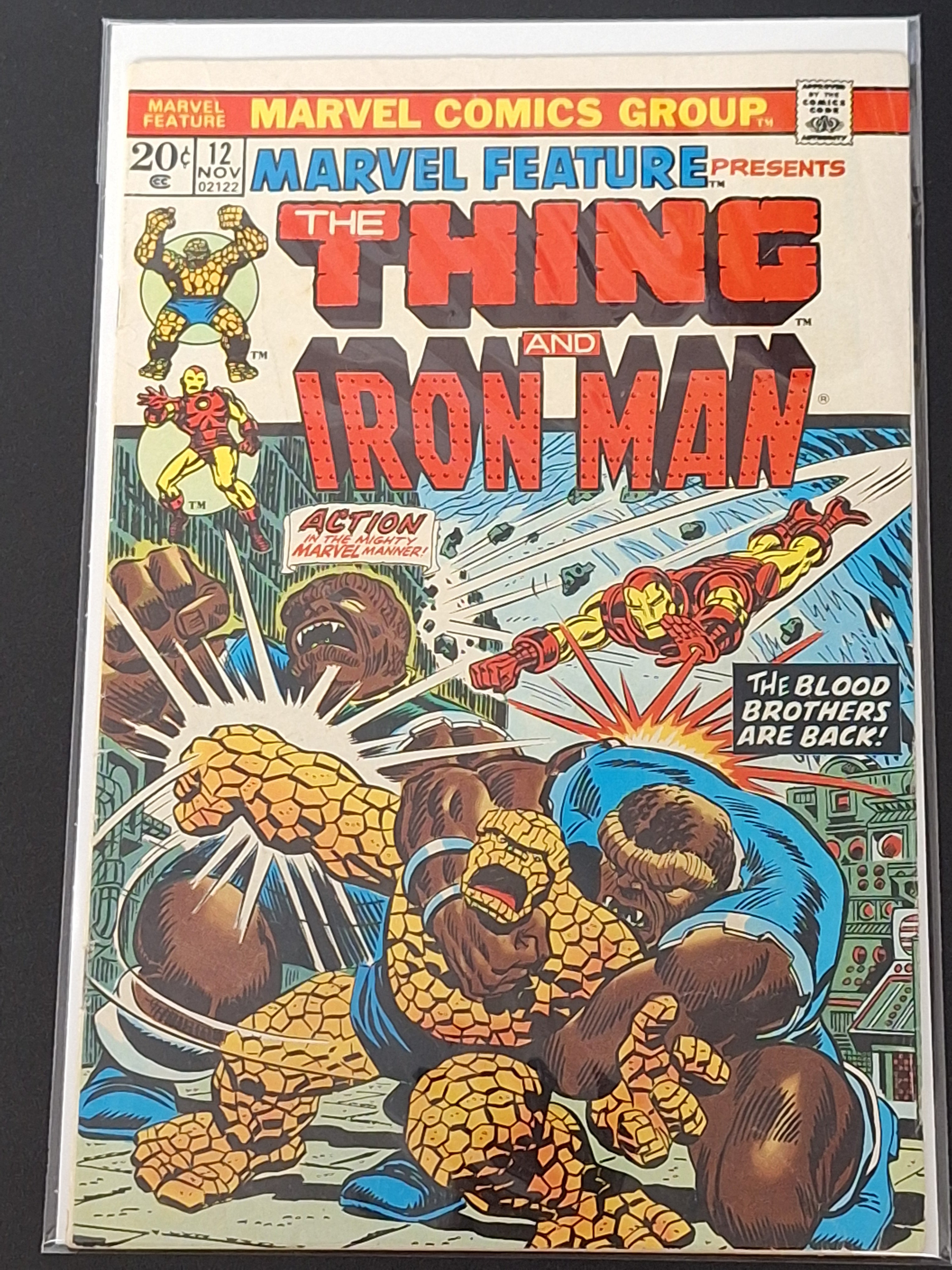 Marvel Feature 12 Marvel 1973 Final Issue, Early Thanos App