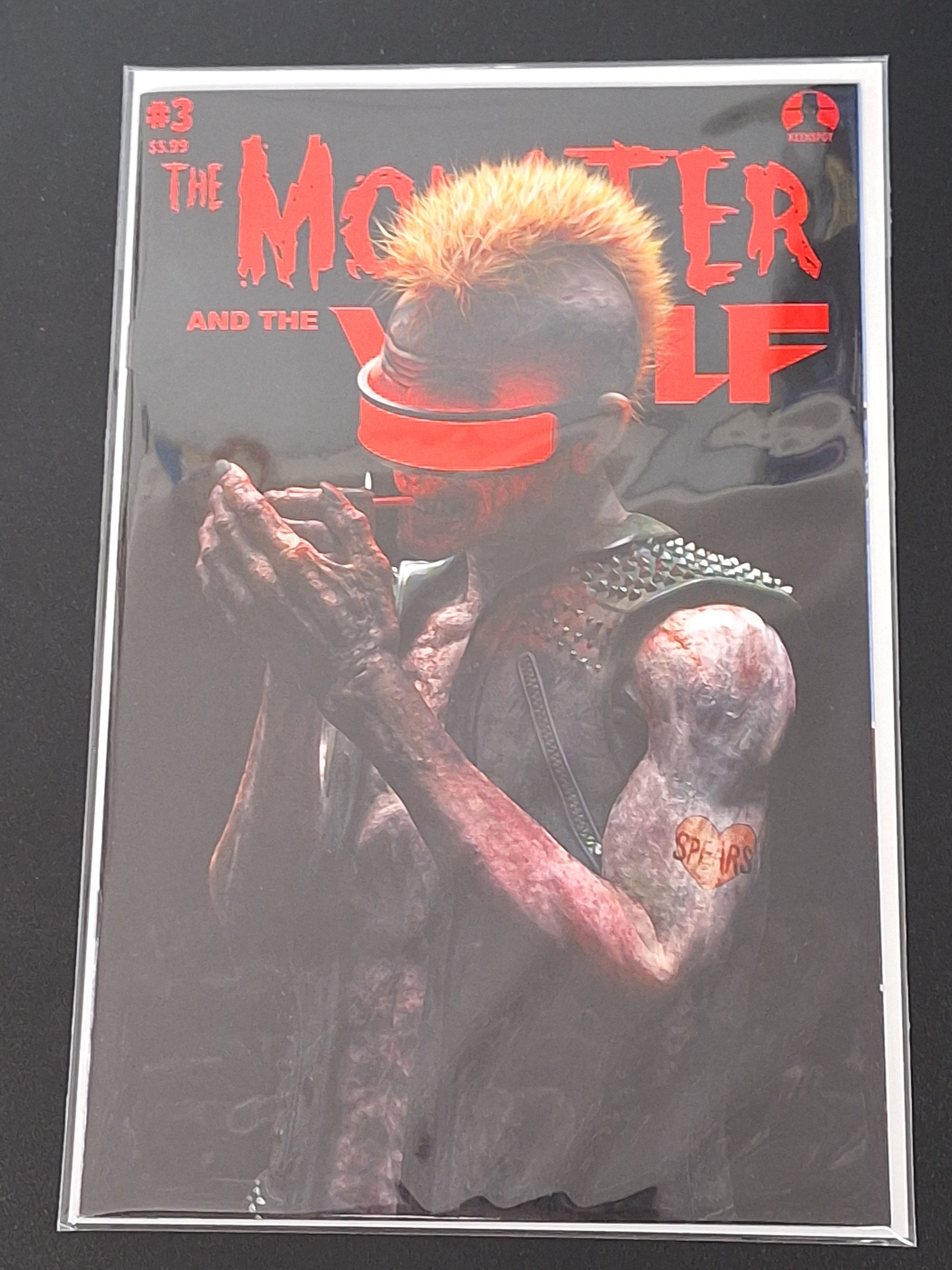 The Monster And The Wolf 3 Keenspot 2026 Mark Spears The Punk Cover D