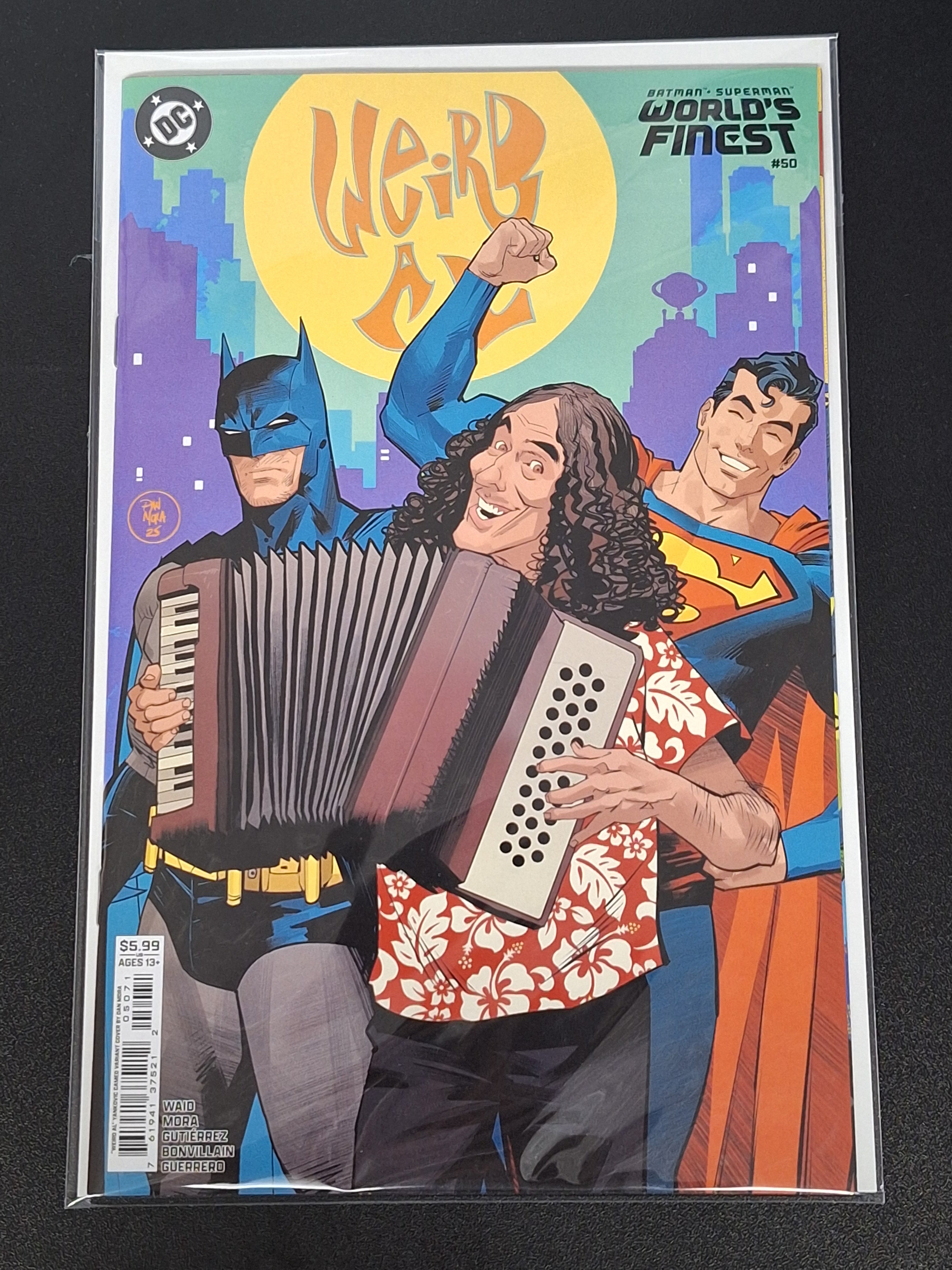Batman/Superman: World's Finest 50 DC 2026 Weird Al Variant