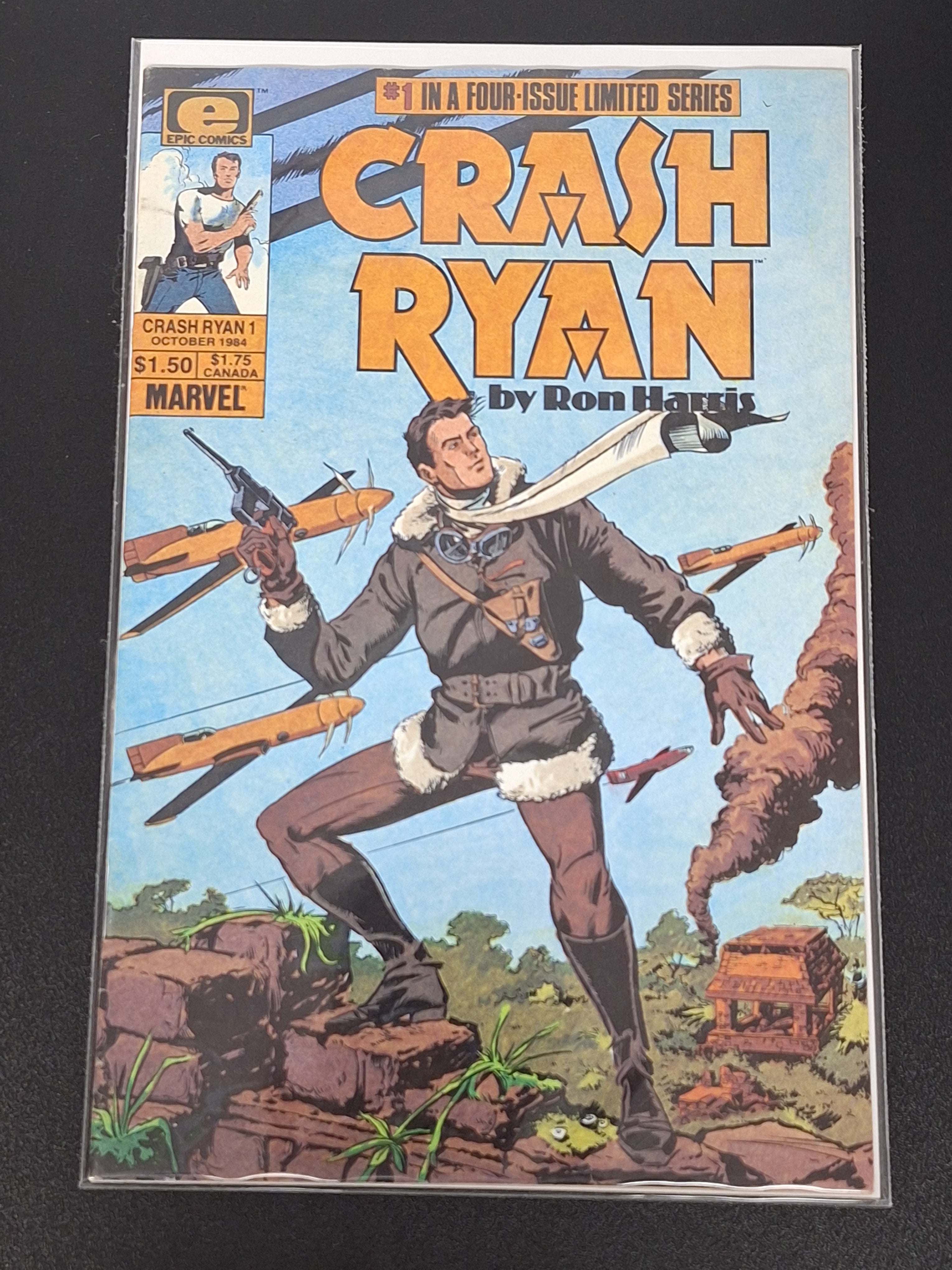 Crash Ryan 1 Marvel Epic 1984