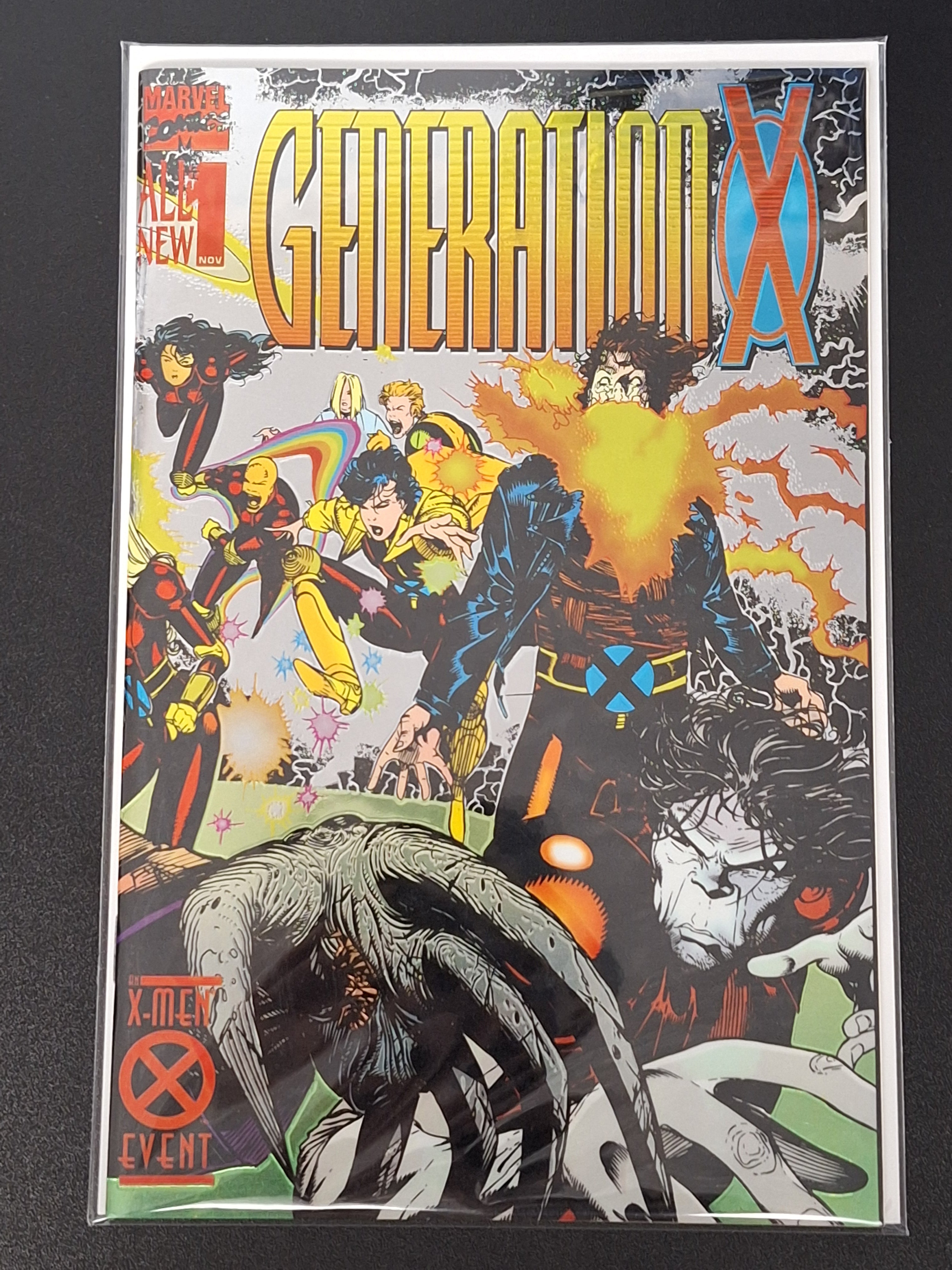 Generation X 1 Marvel 1994 Chromium Cover 1st App of Chamber
