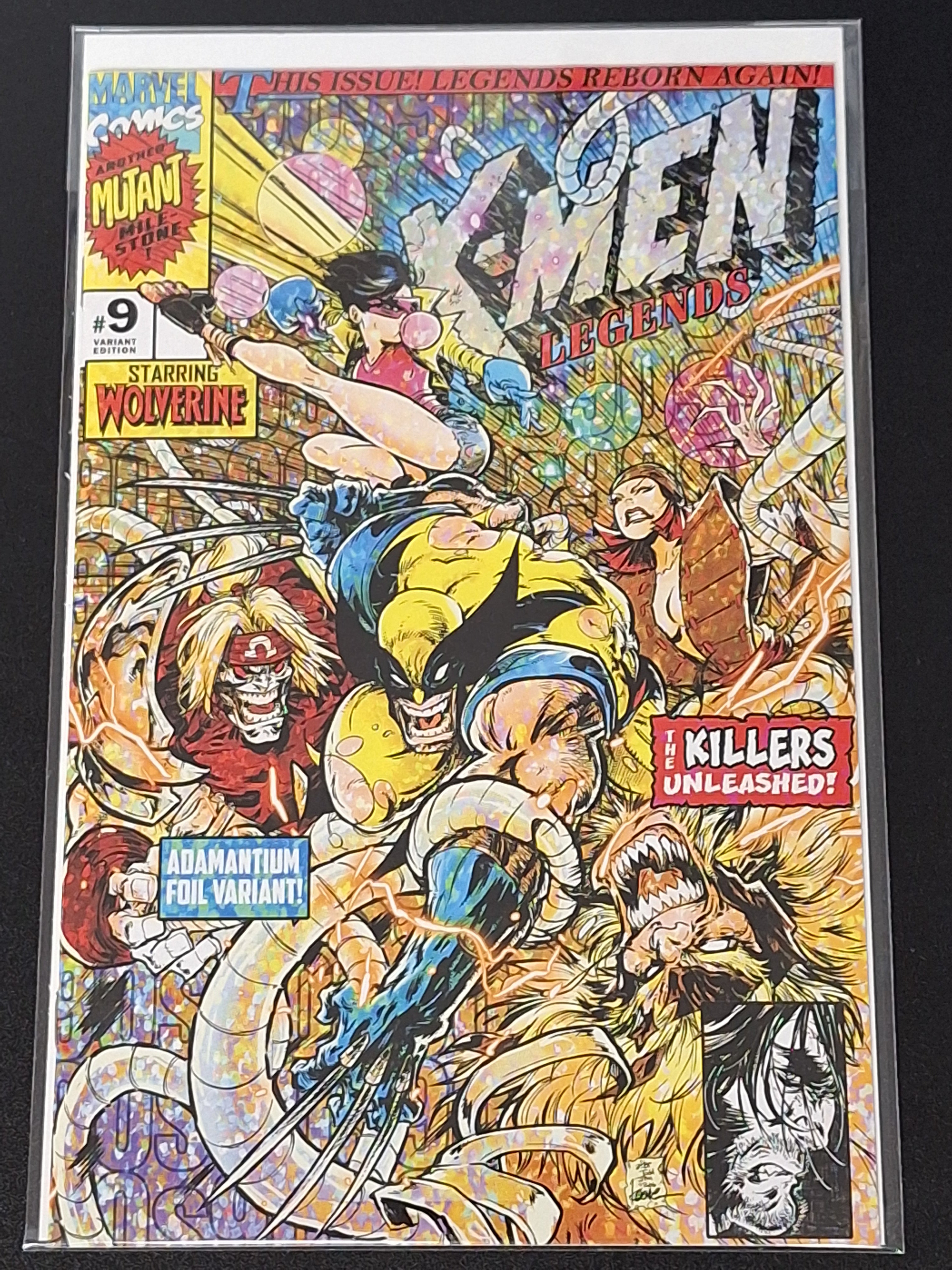 X-Men Legends 9 Marvel Kaare Andrews "Adamantium Foil" Variant