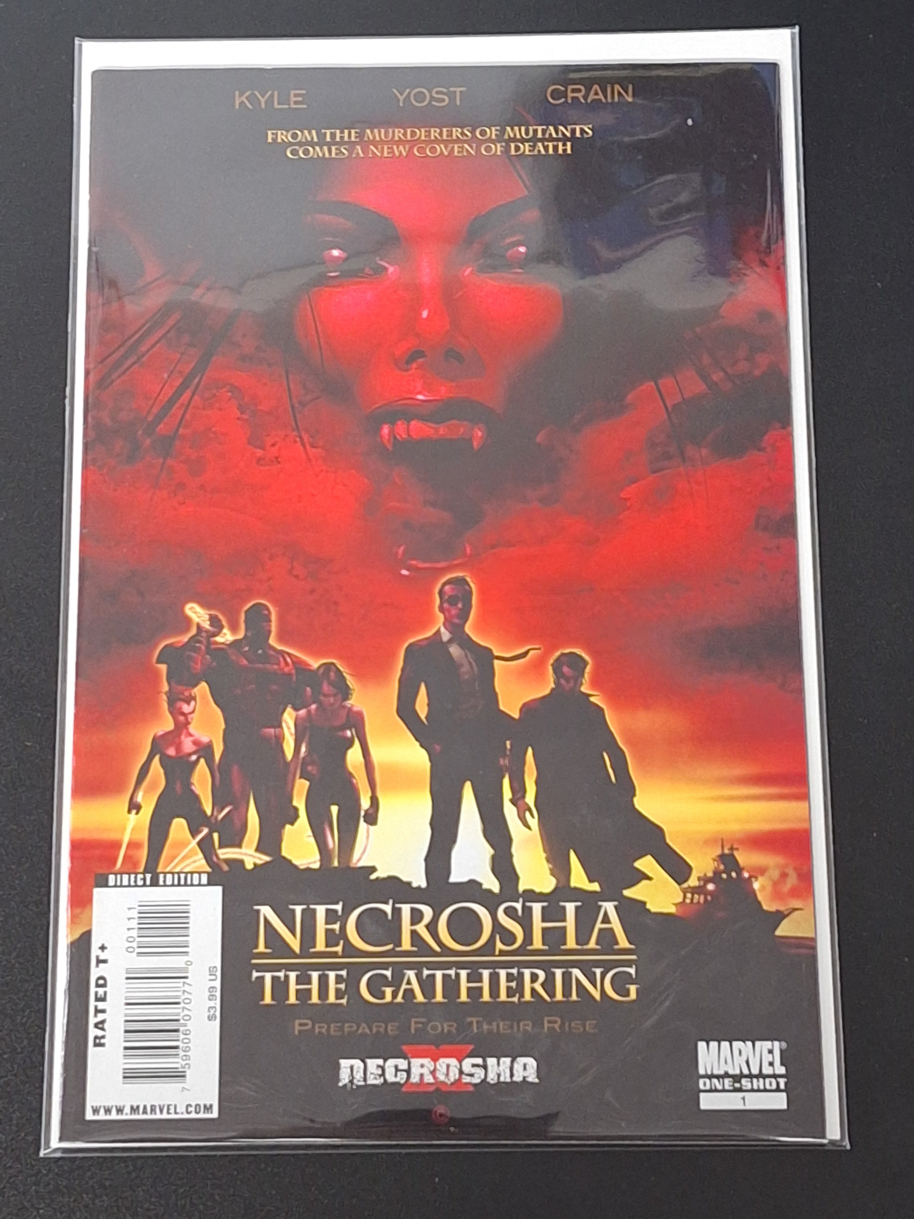 Necrosha: The Gathering 1 Marvel 2010 Clayton Crain One-Shot