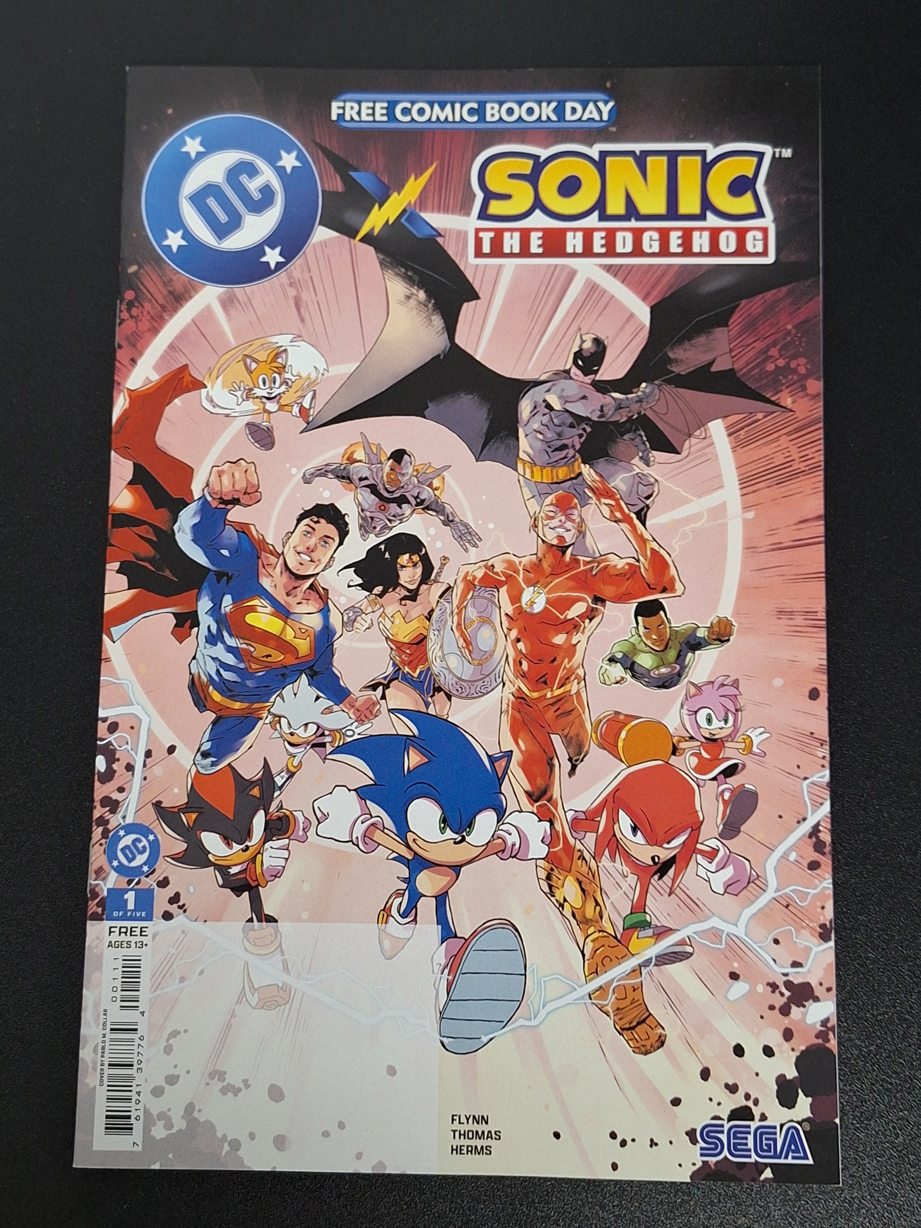 DC x Sonic The Hedgehog 1 - FCBD 2026