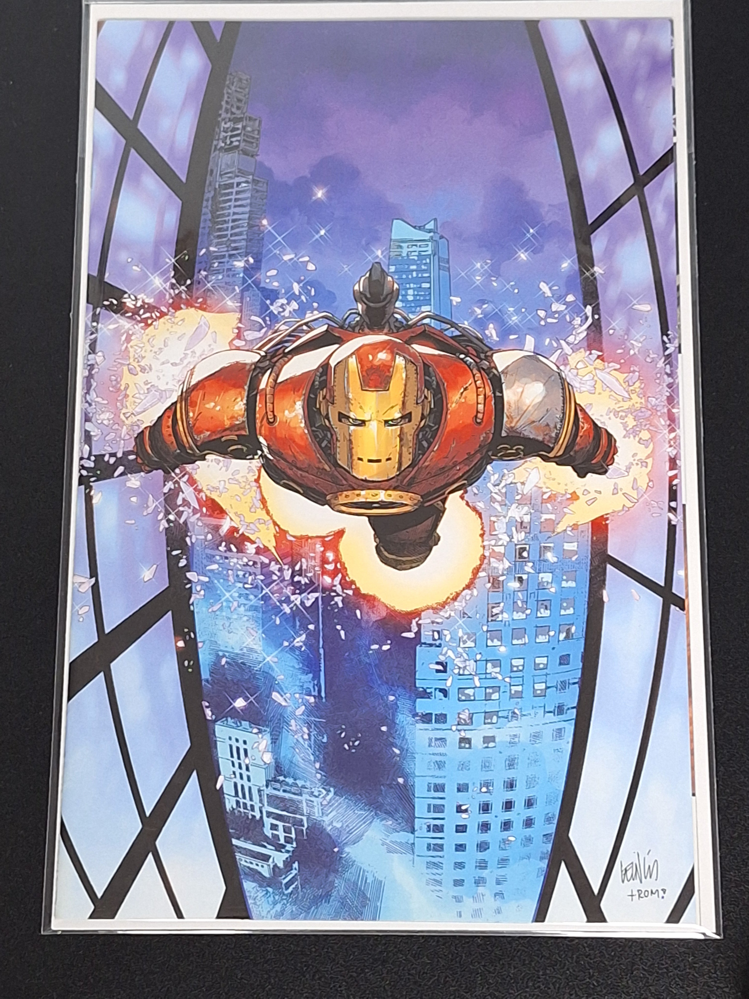 Iron Man 1 Marvel 2023 Leinil Yu 1:100 Virgin Variant