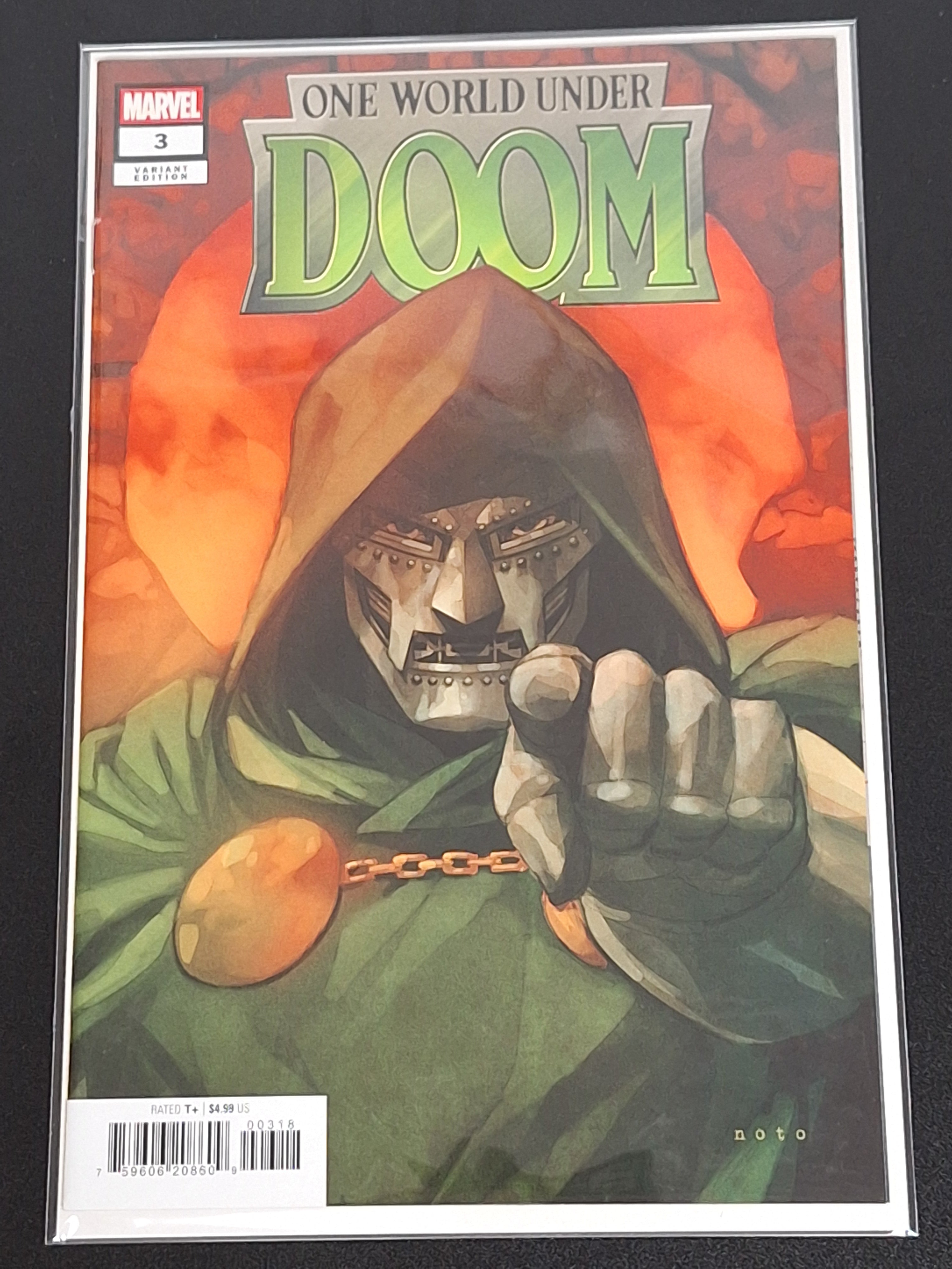 One World Under Doom 3 Marvel 2025 Phil Noto 1:25 Variant