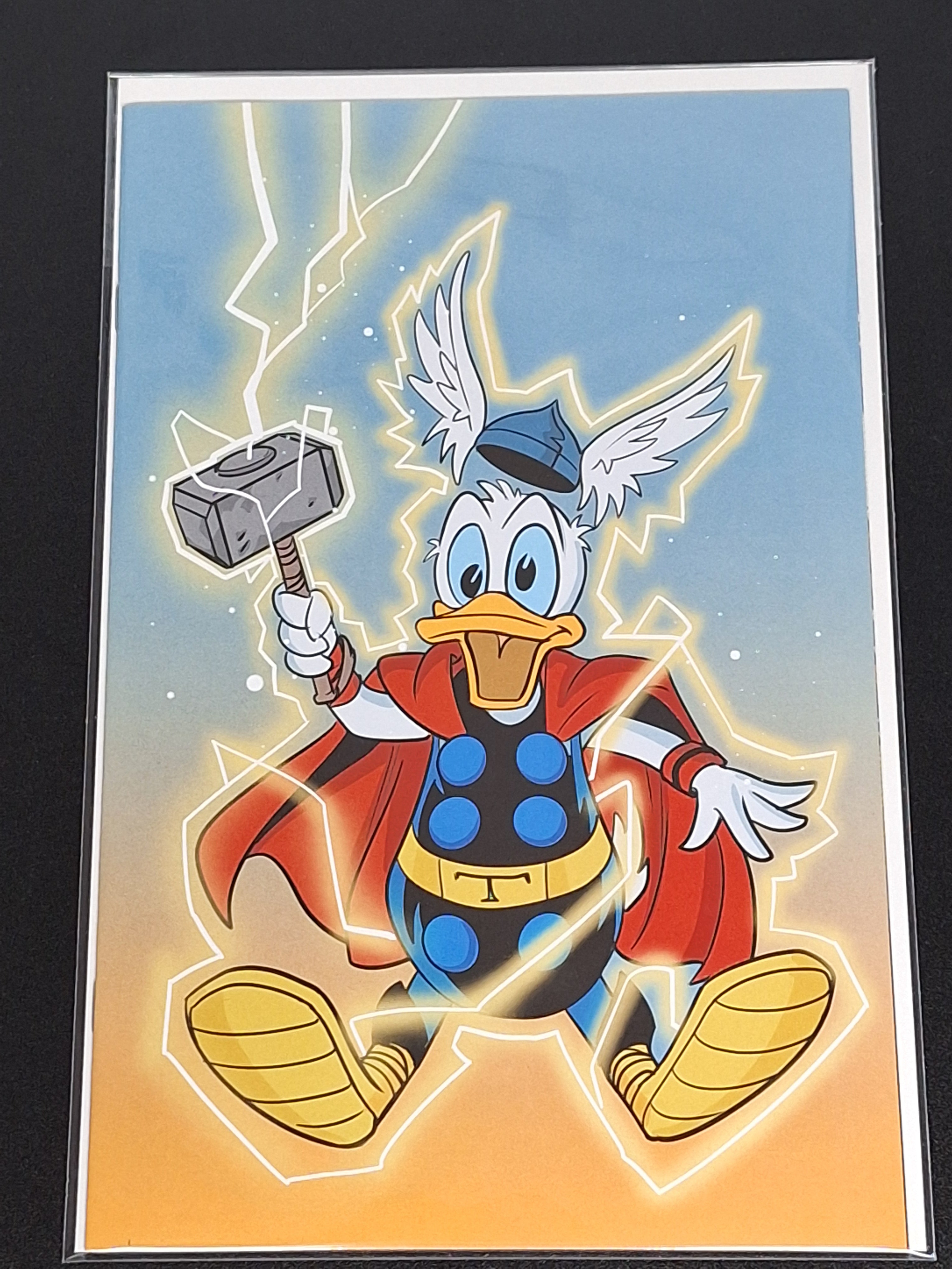 What If..? Donald Duck Became Thor 1 Marvel 2024 Phil Noto 1:50 Virgin Variant