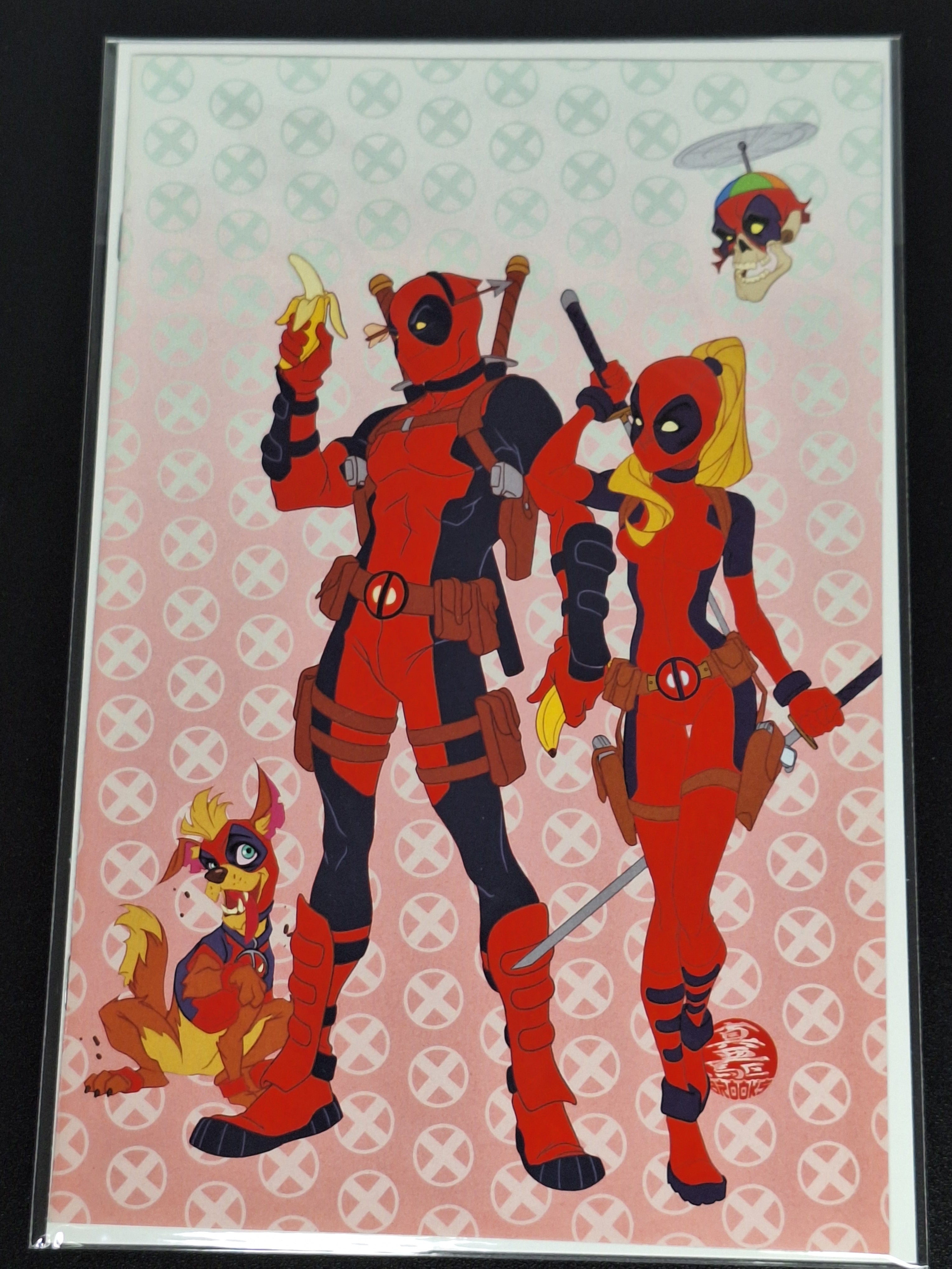 Deadpool 11 Marvel 2025 Mark Brooks 1:50 Virgin Variant