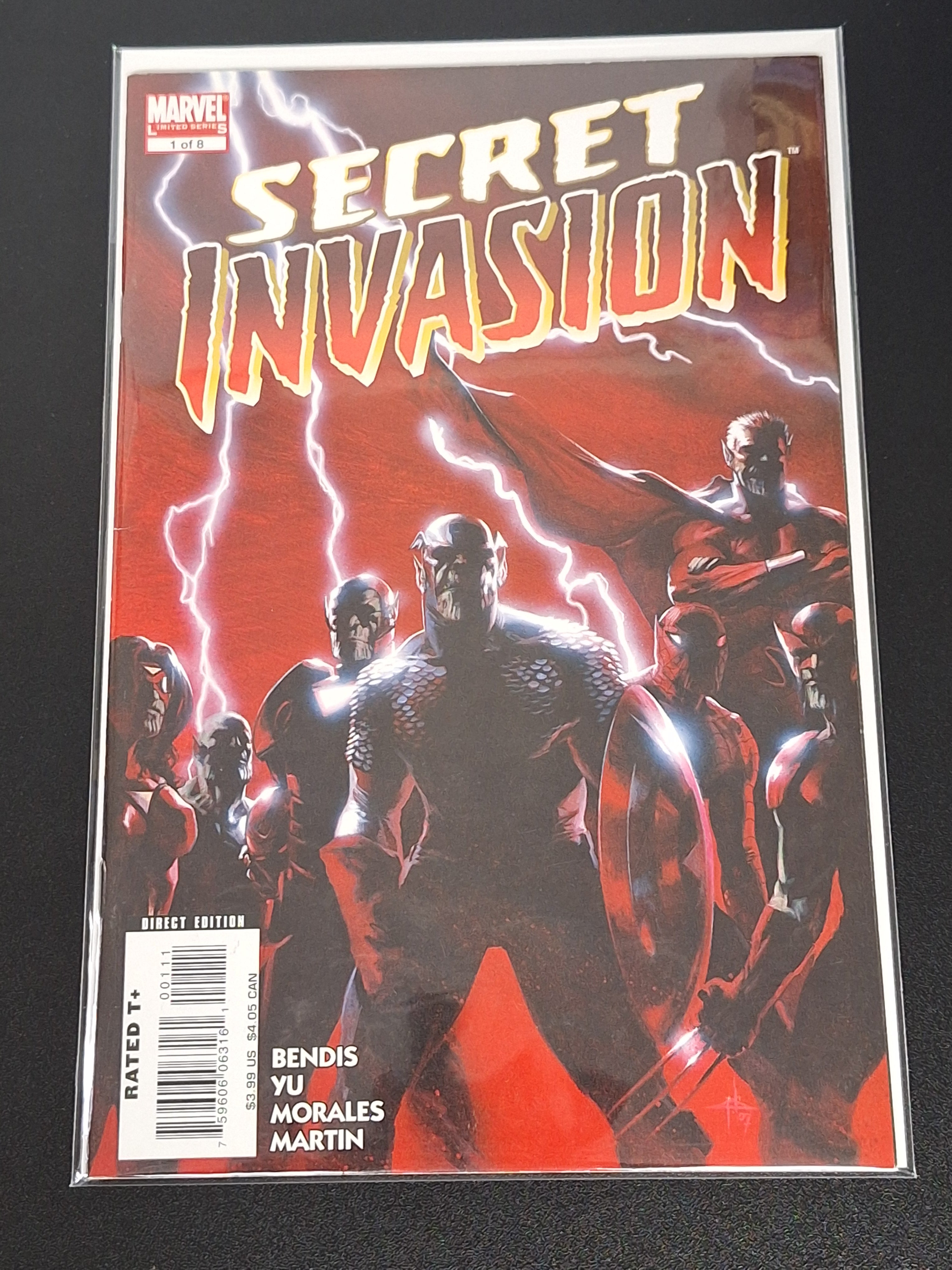 Secret Invasion 1 2008 Dell Otto Cover