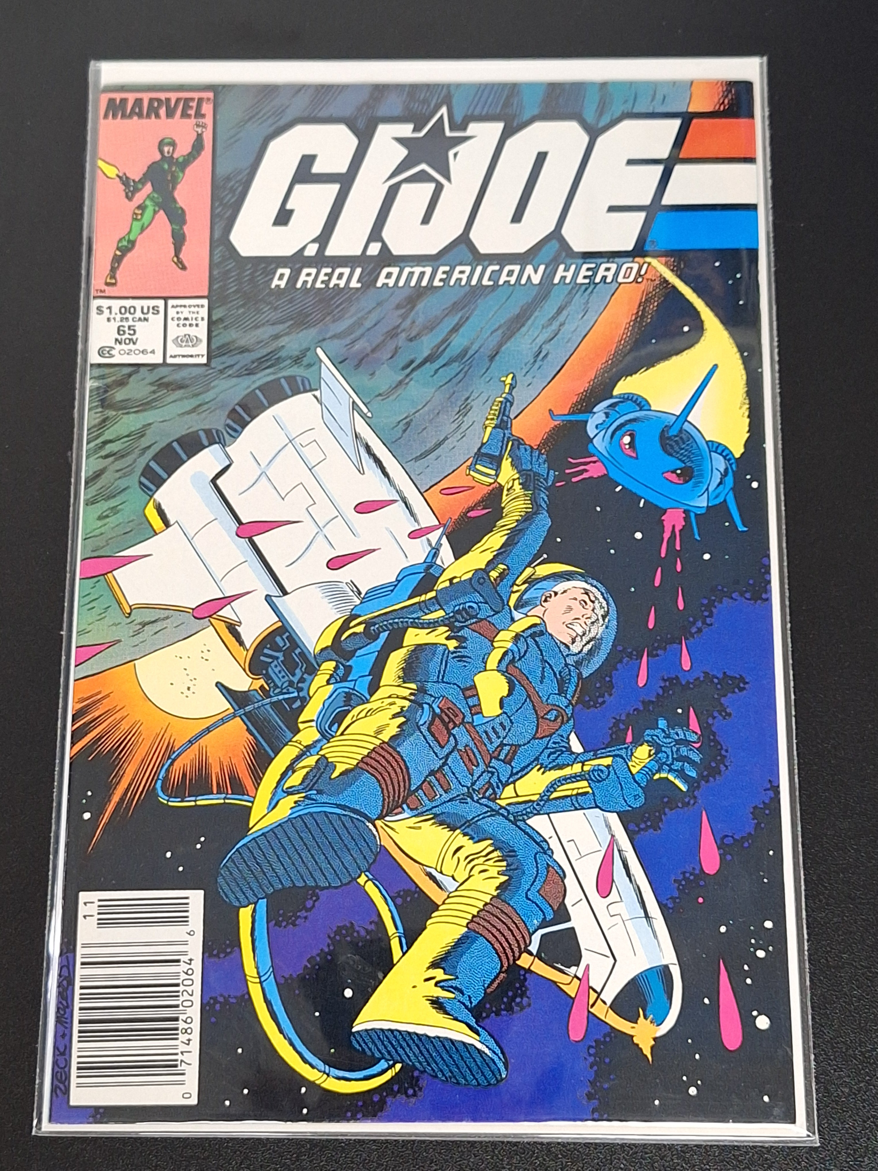 G.I. Joe 65 1987 Newsstand Edition