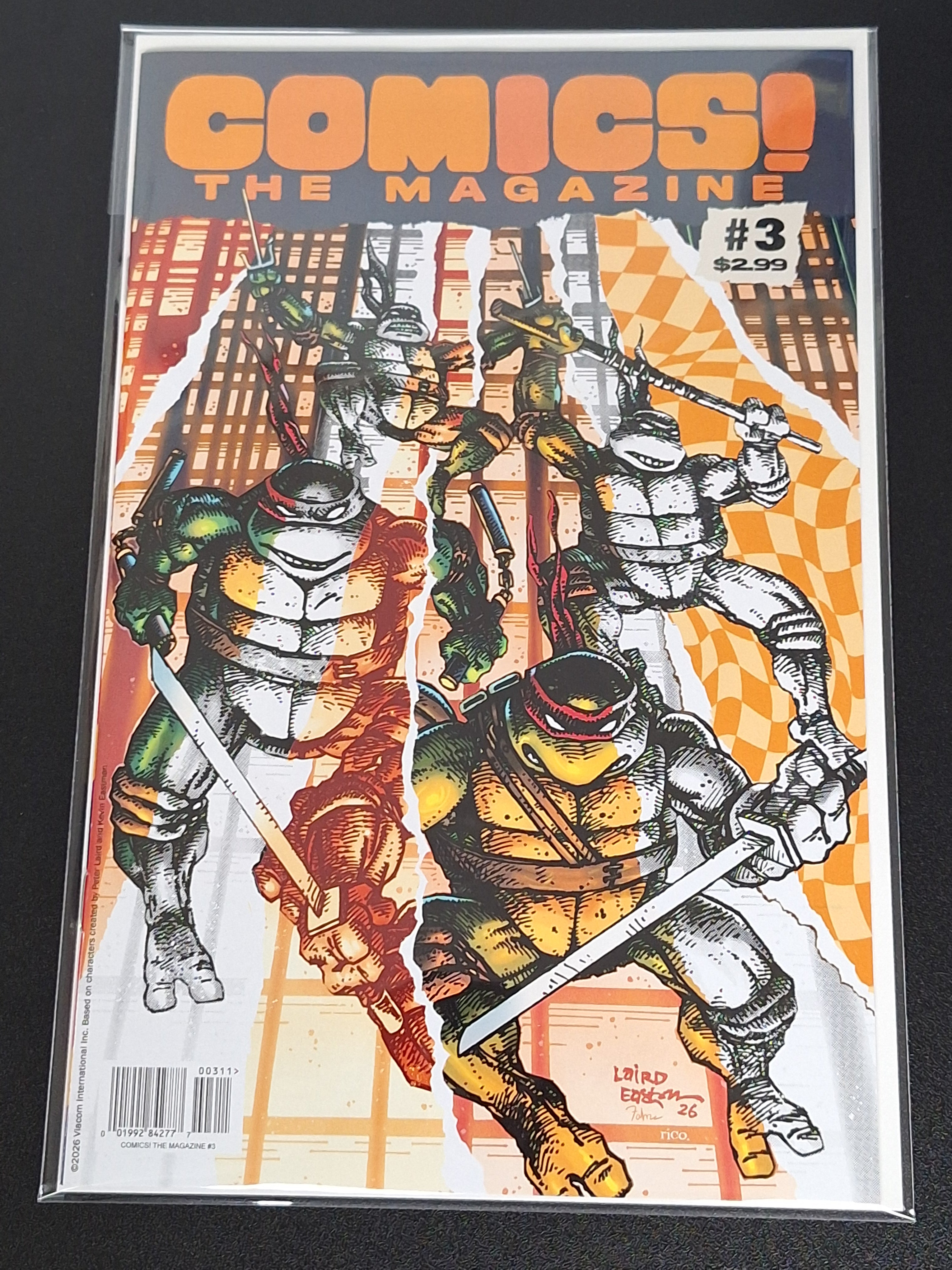 Comics! The Magazine 3 Cover A