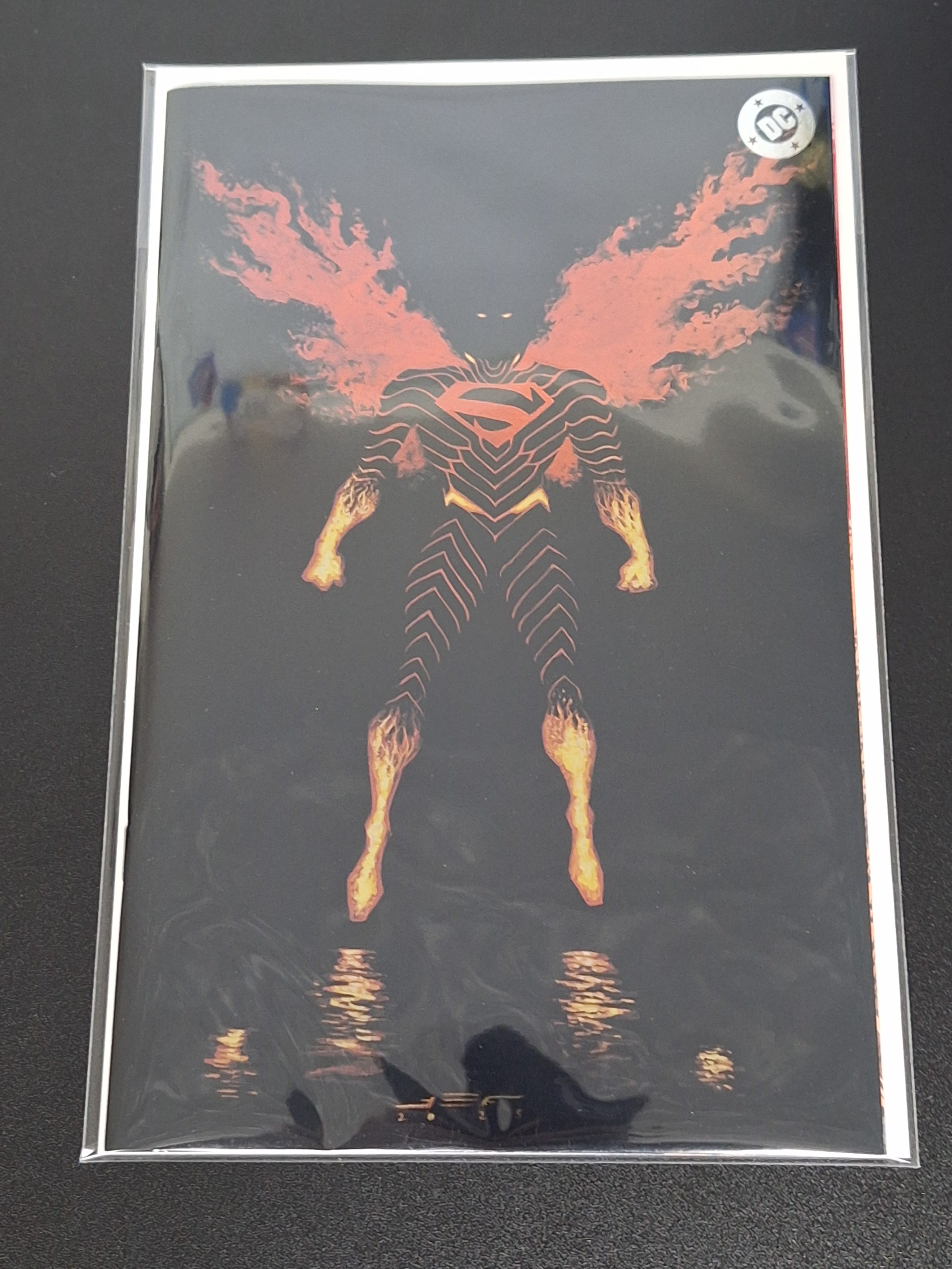 Absolute Superman 15 Second Printing Virgin Foil Variant
