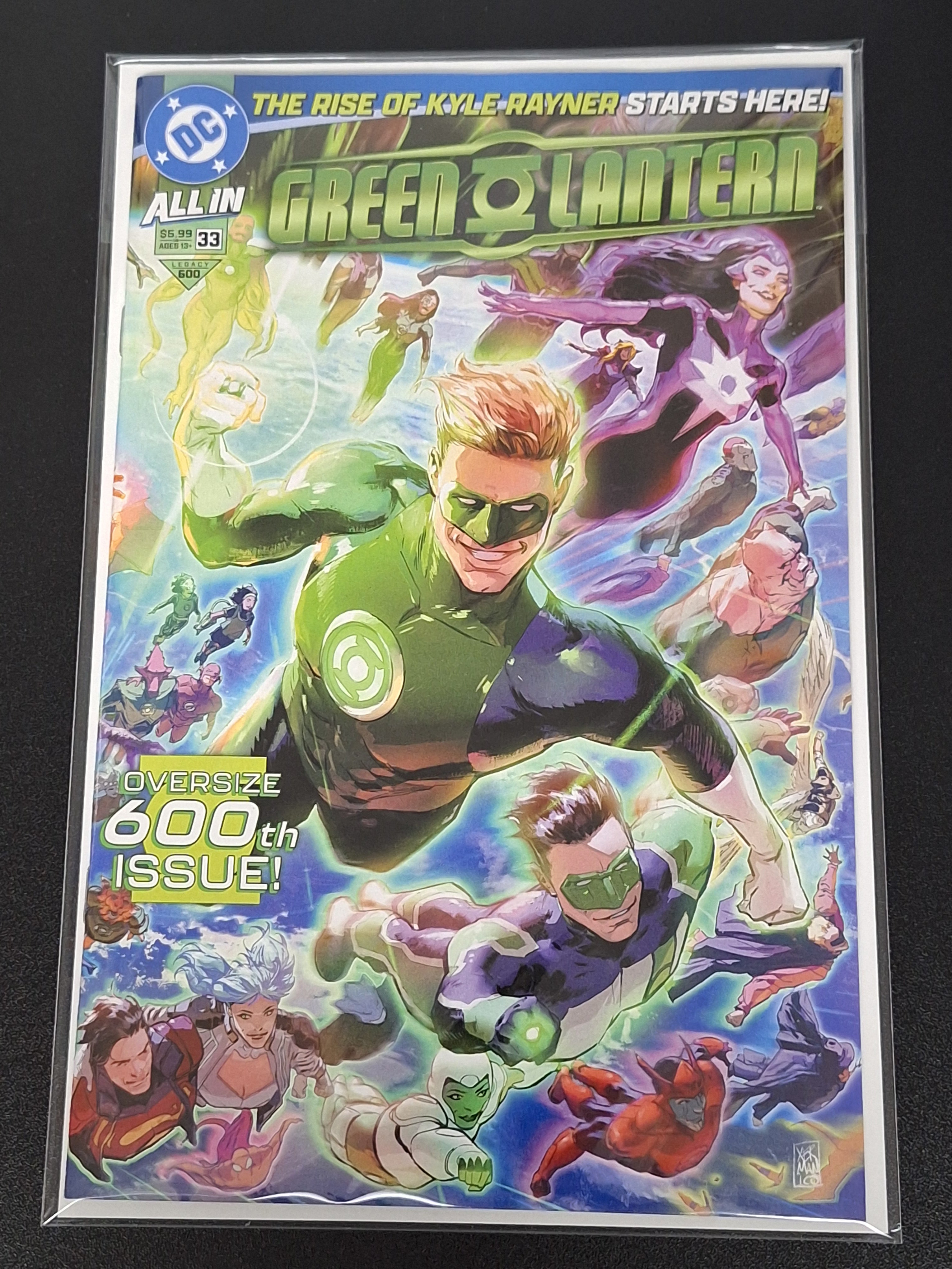 Green Lantern 33 Legacy 600 Cover A