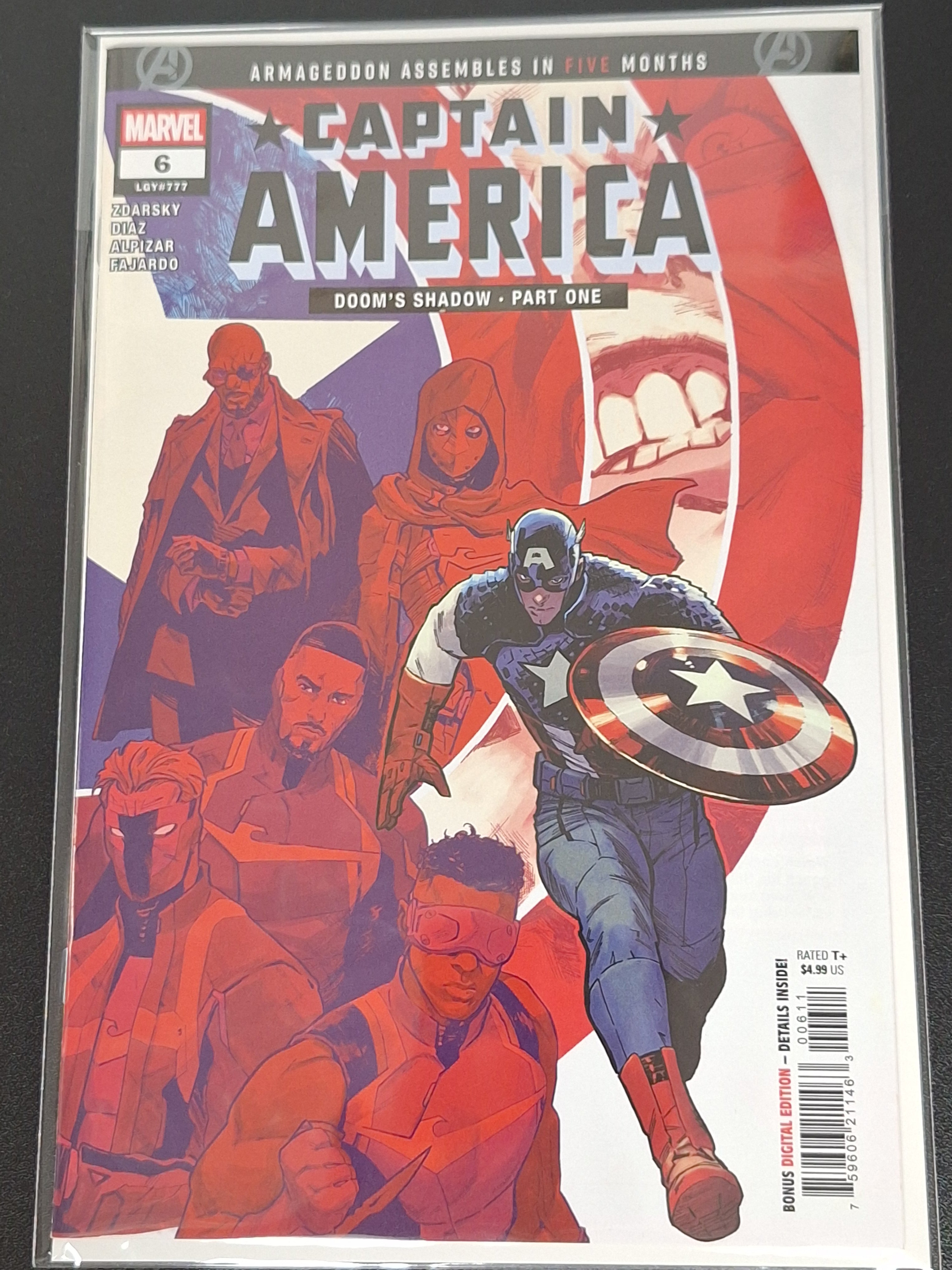 Captain America 6 Cover A 1st Salvation
