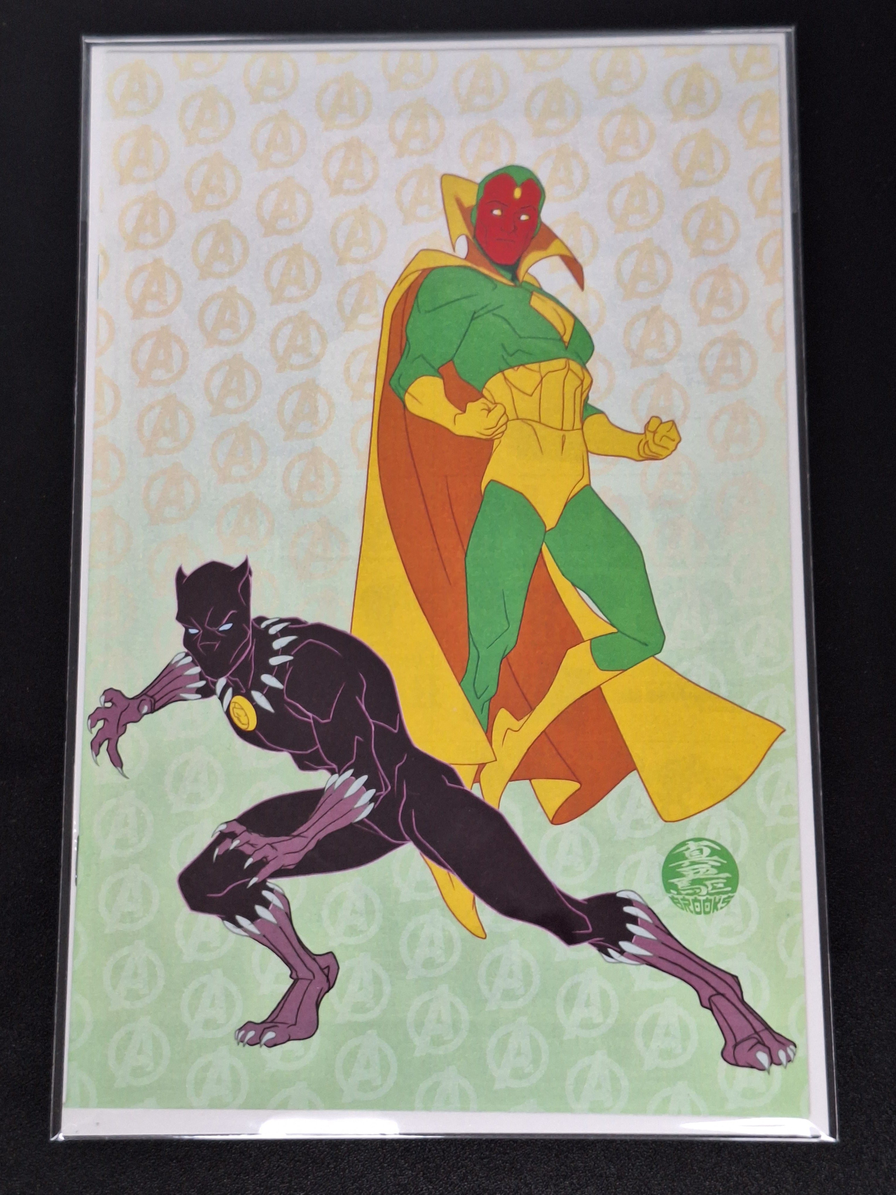 Avengers 23 Marvel 2025 Mark Brooks 1:50 Virgin Variant