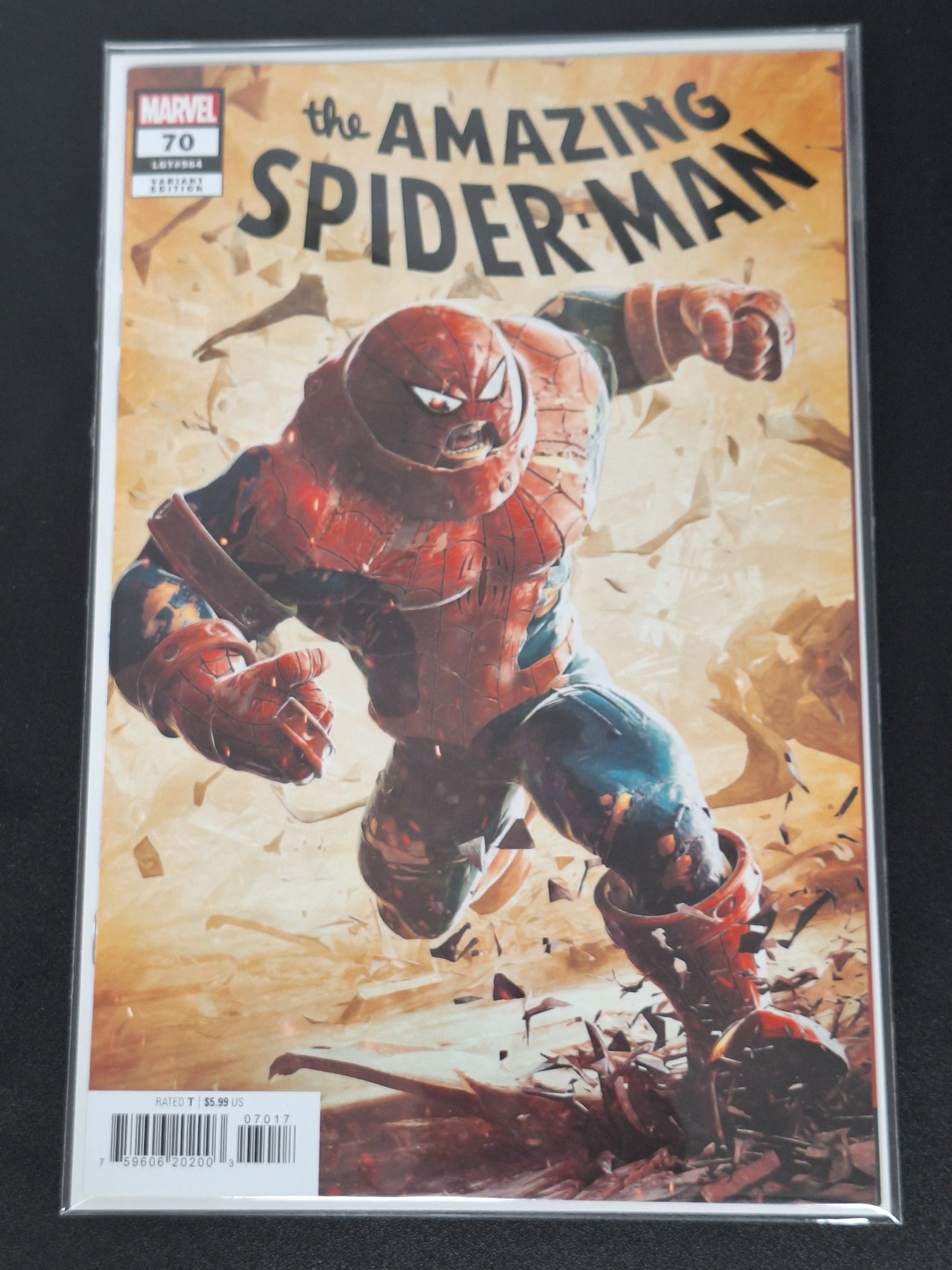 Amazing Spider-Man 70 Marvel 2025 Bjorn Barends 1:25 Variant