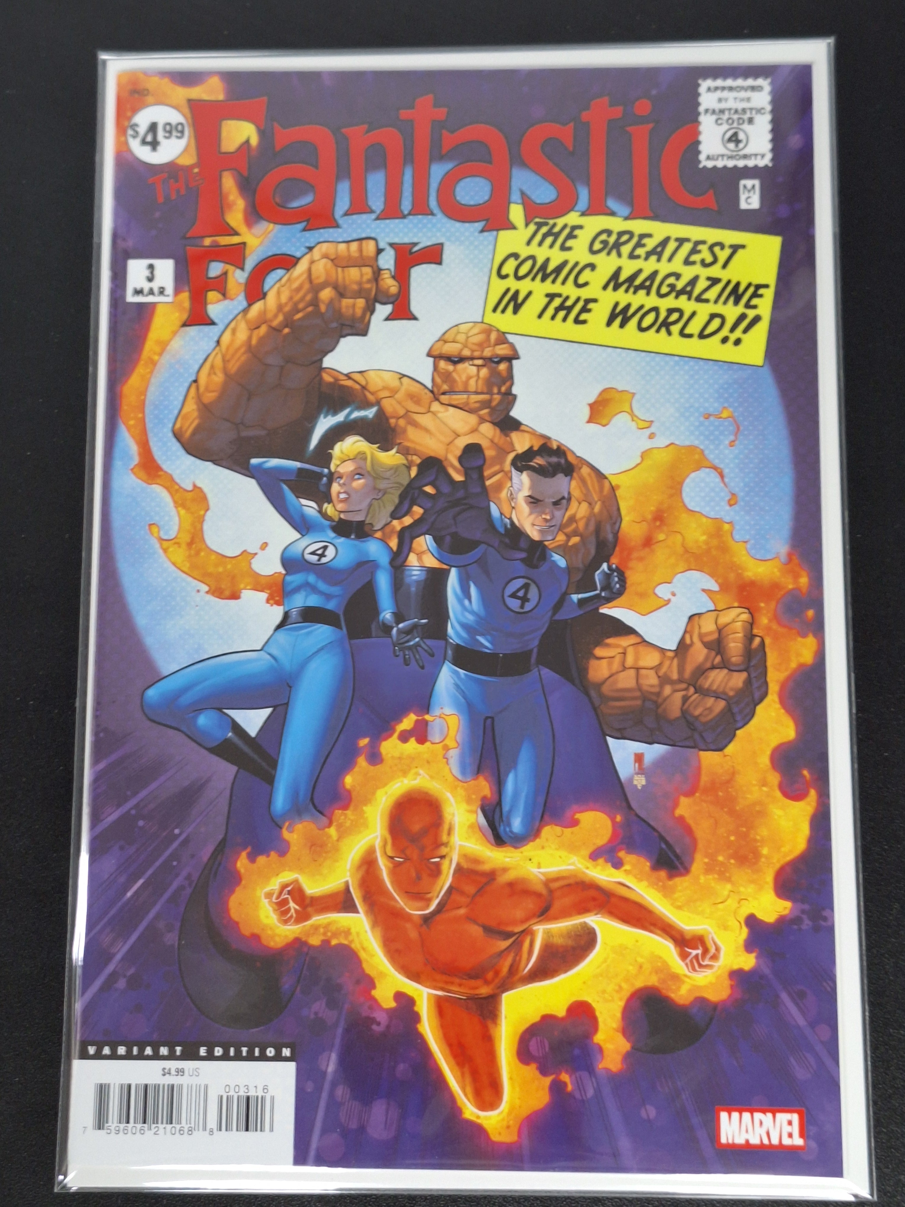 Fantastic Four 3 Marvel 2025 Facsimile Edition Medina 1:25 Variant