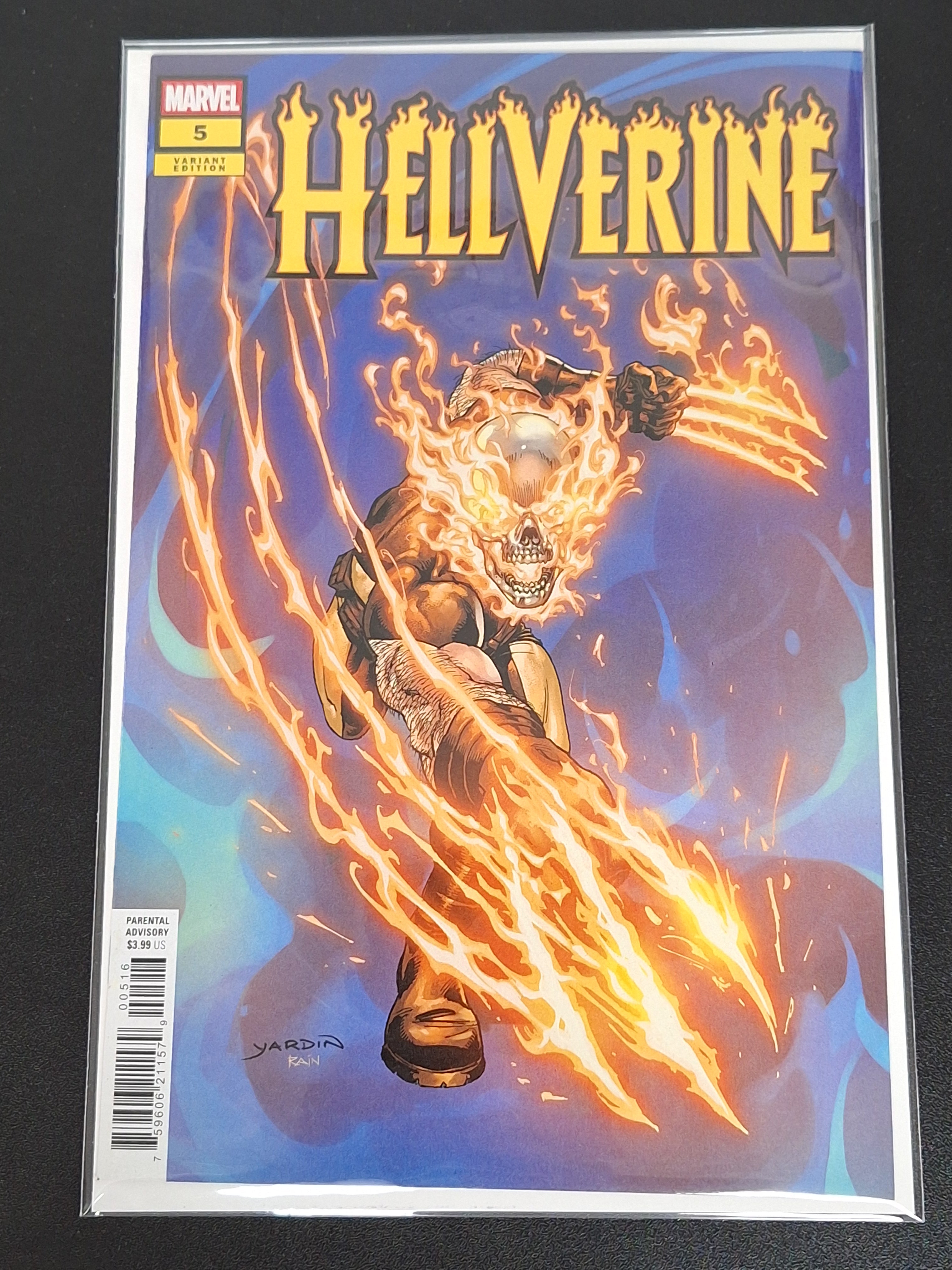 Hellverine 5 Marvel 2025 David Yardin 1:25 Variant