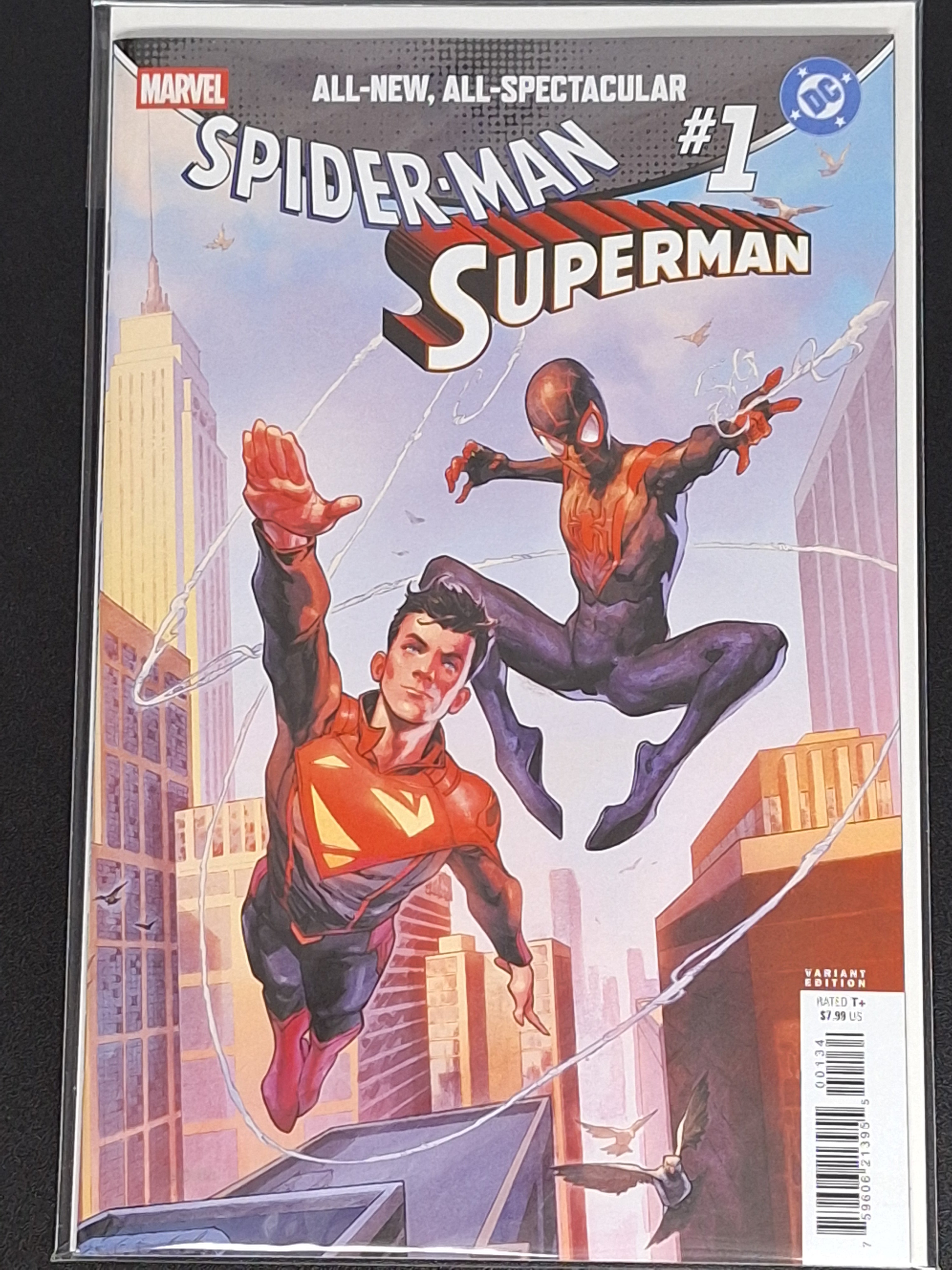 Spider-Man / Superman 1 Marvel DC Jerome Opena 1:50 Variant