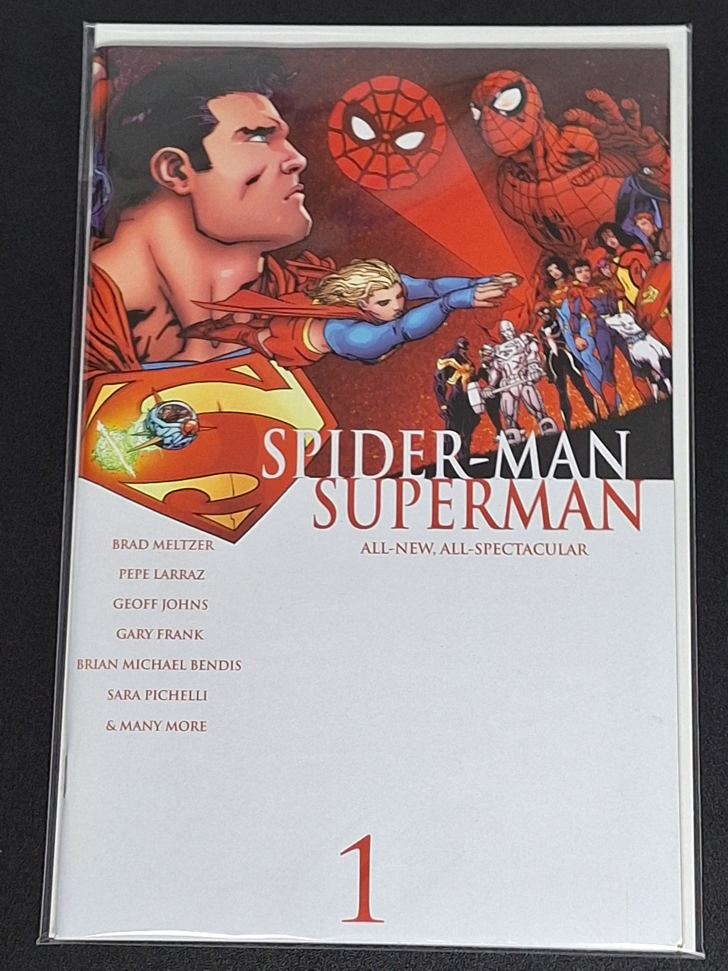 Spider-Man / Superman 1 Marvel DC Comuncoli 1:25 Homage Variant