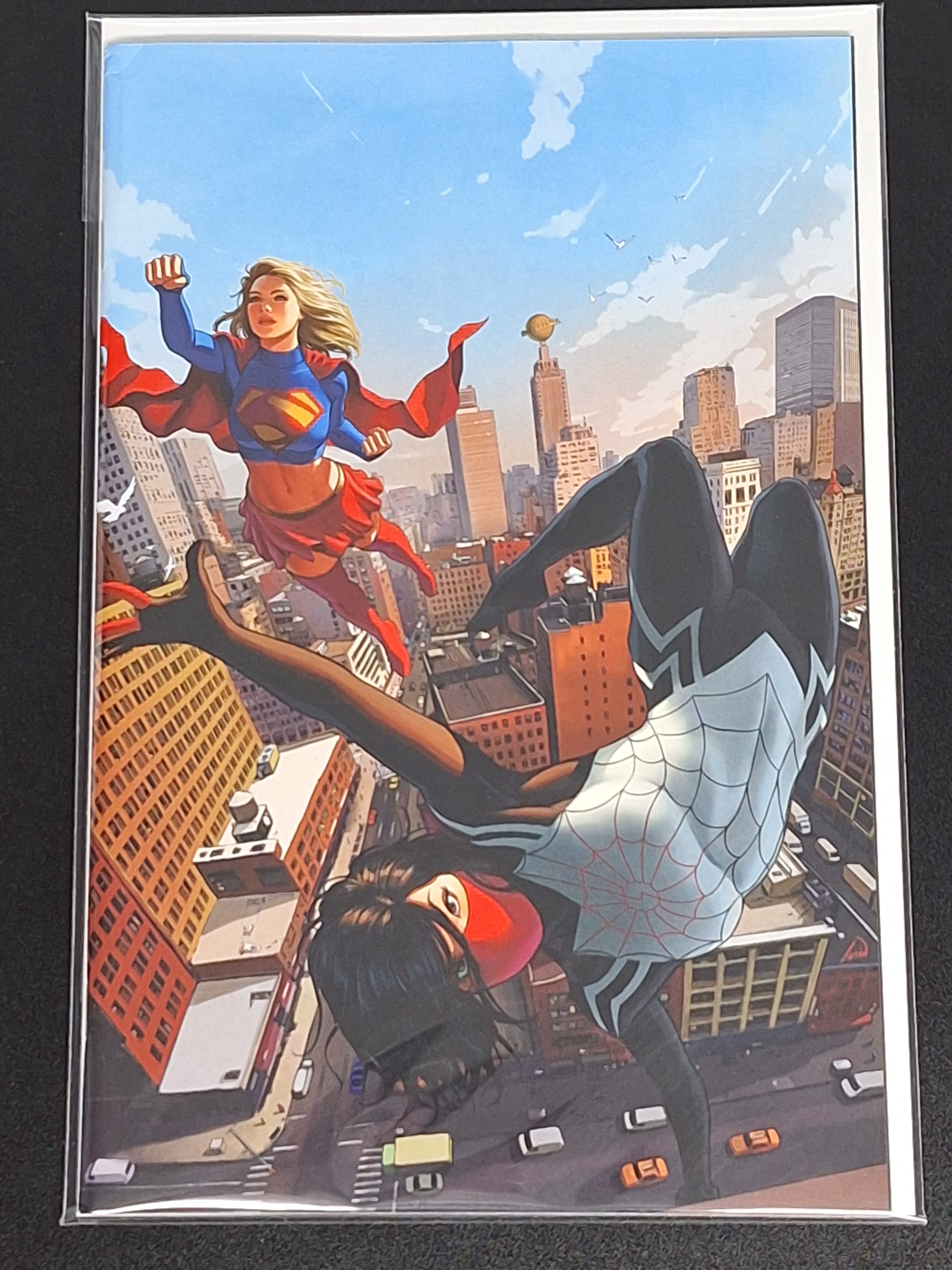 Spider-Man / Superman 1 Marvel DC Ivan Talavera 1:100 Virgin Variant