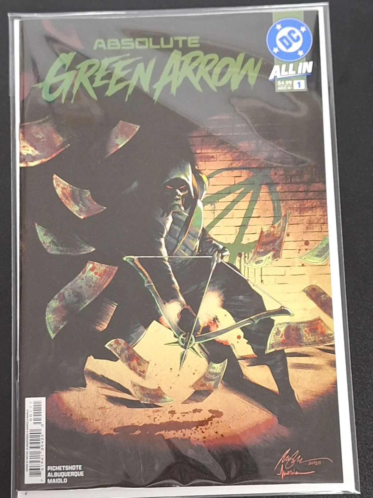 Auction - Absolute Green Arrow 1 DC 2026 Cover A First Printing