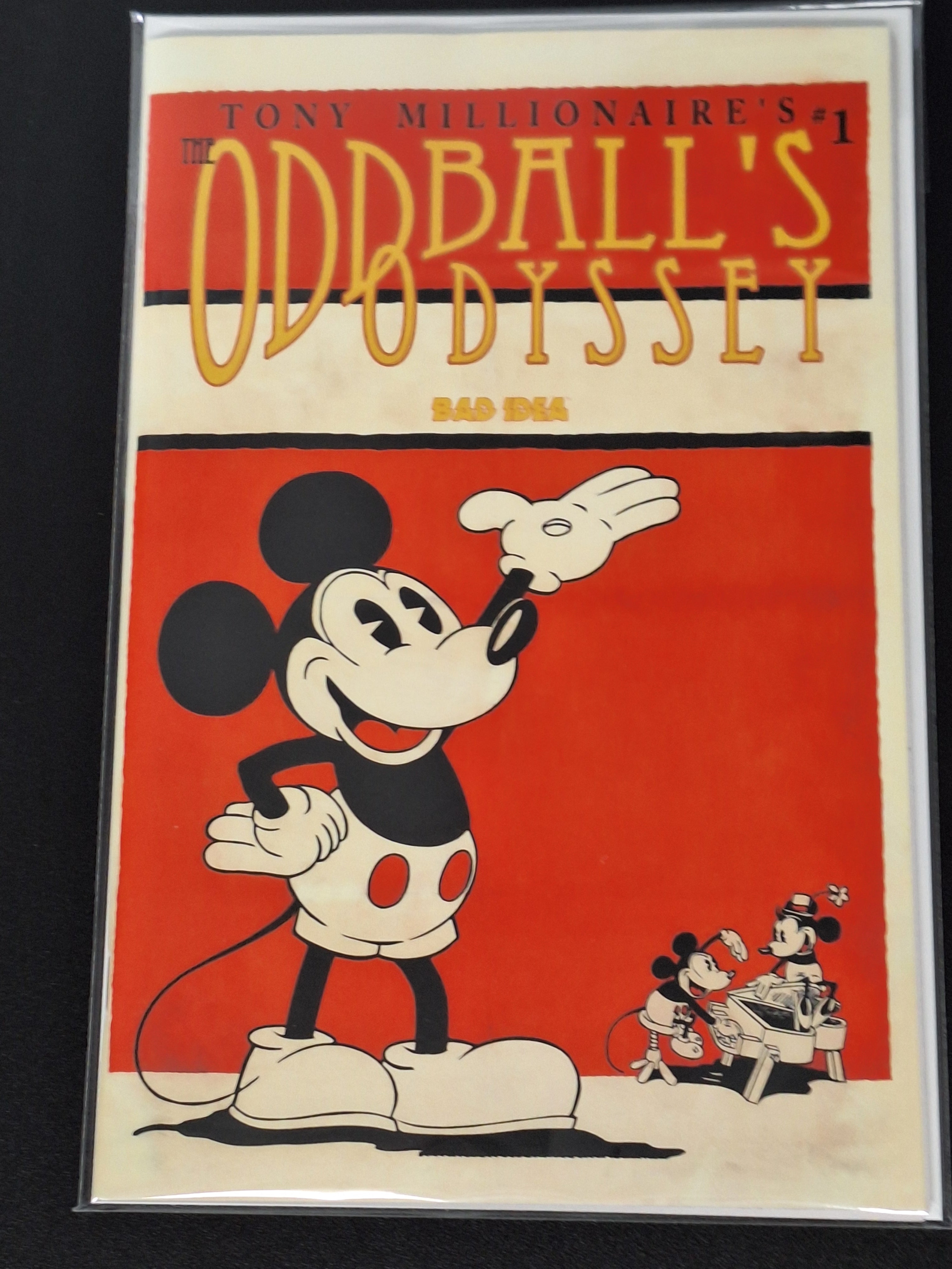 Tony Millionaire's The Oddball's Odyssey 1 Bad Idea Comics 2026 Cover C Mickey Mouse
