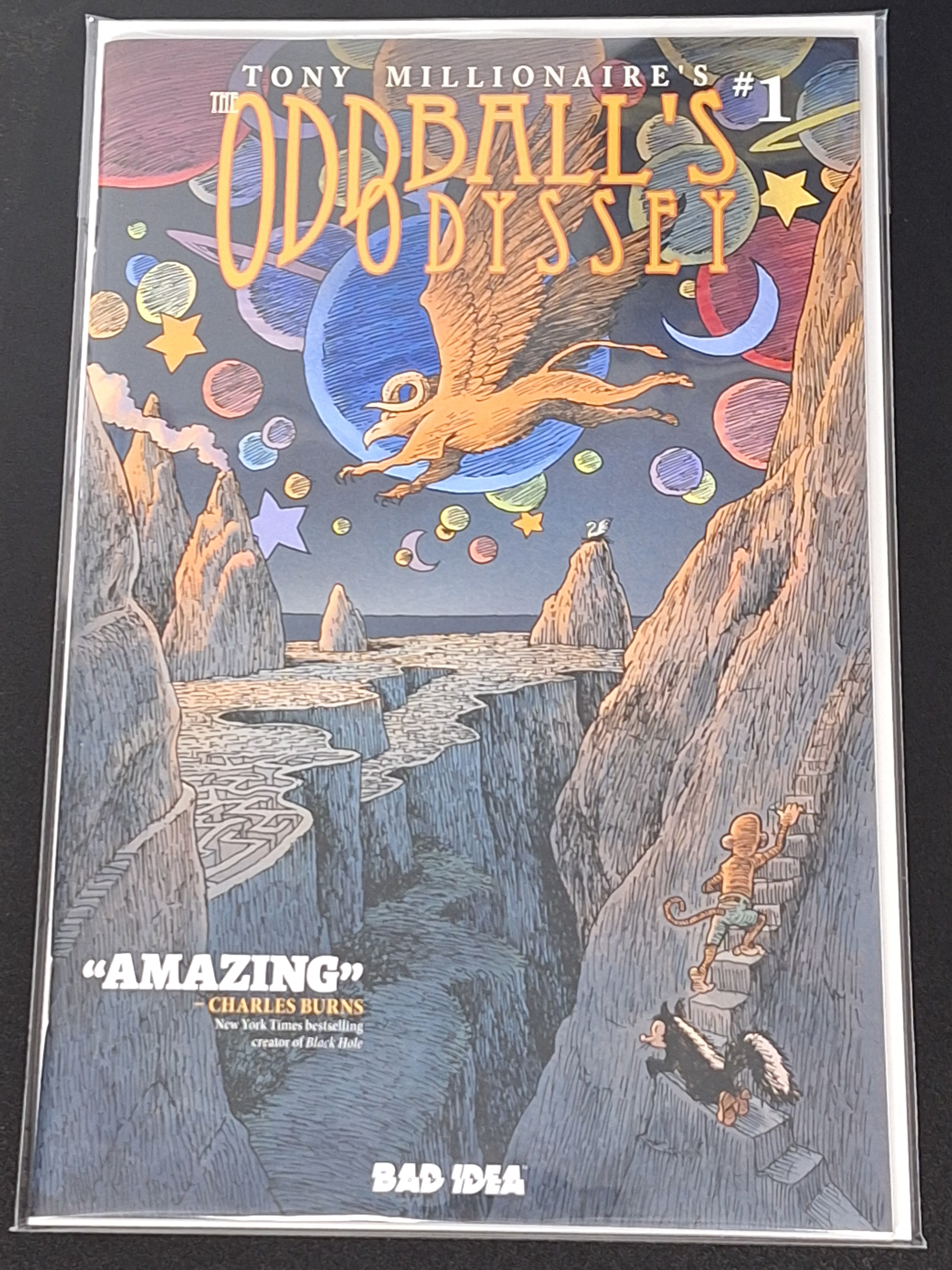 Tony Millionaire's The Oddball's Odyssey 1 Bad Idea Comics 2026 Cover A