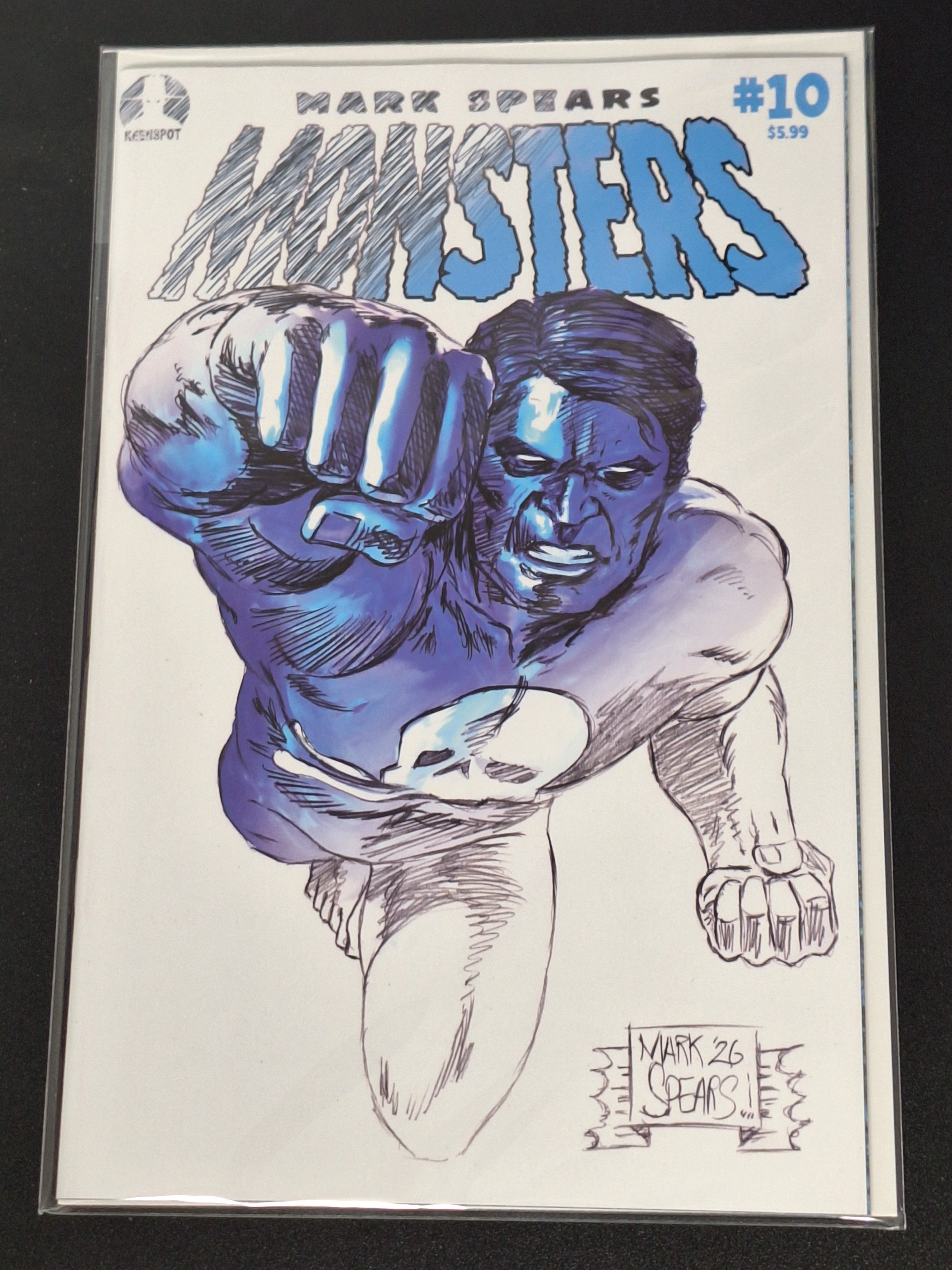Mark Spears Monsters 10 Keenspot 2026 Cover C 1st App of The Unholy One