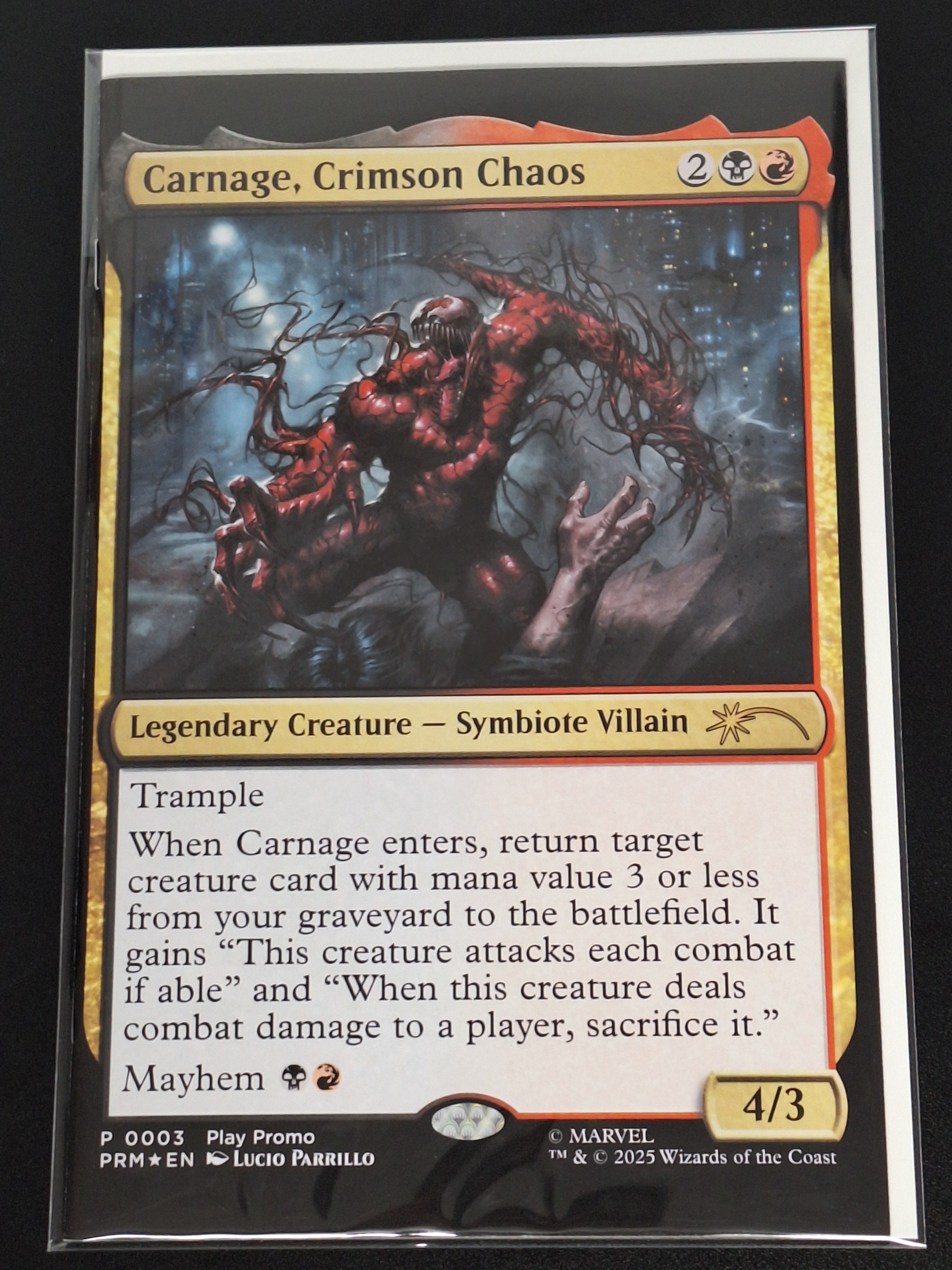 ASM/Venom Death Spiral: Body Count 1 Marvel 2026 Magic The Gathering Variant