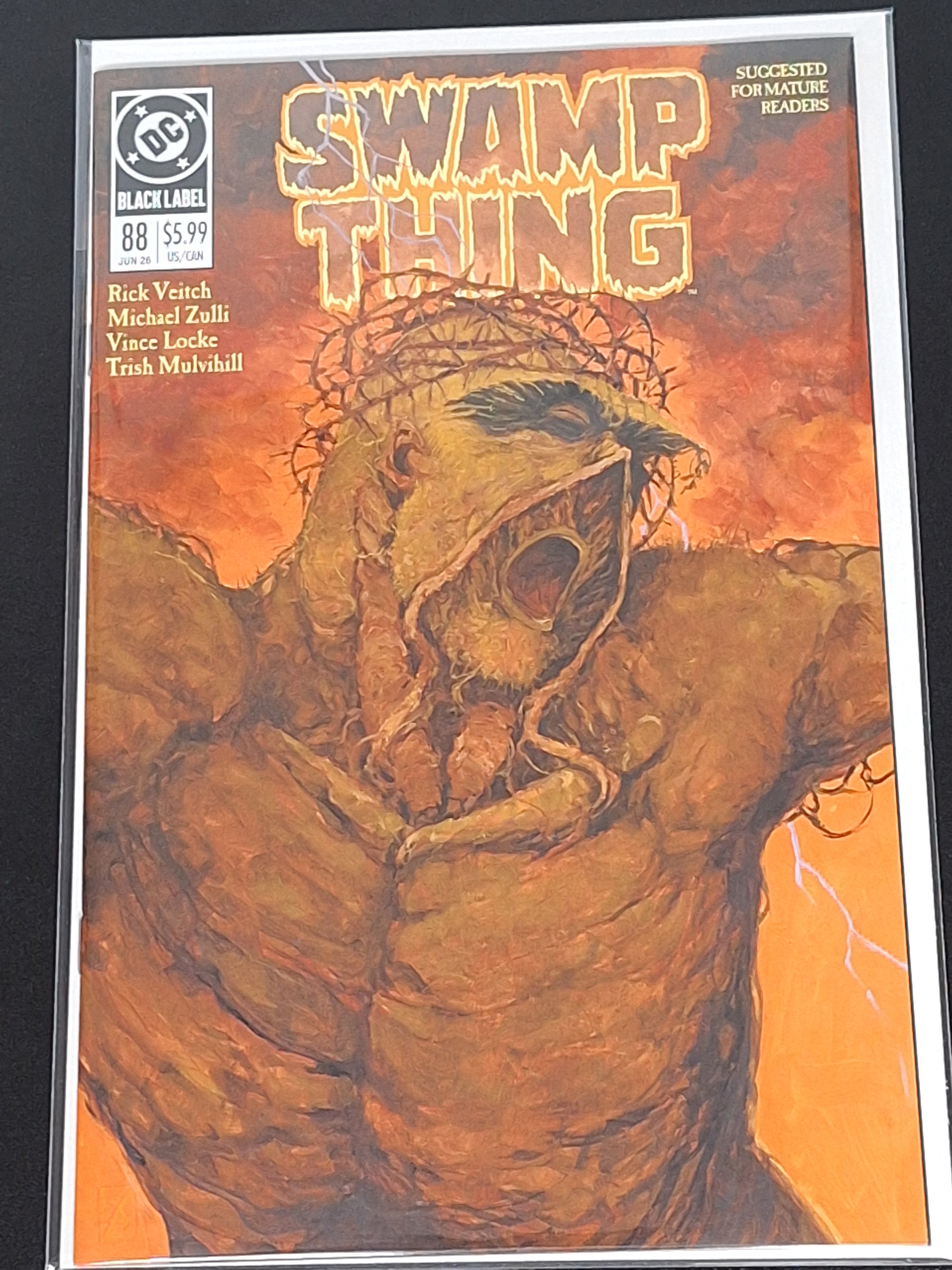 Swamp Thing 1989 1 (#88) DC 2026 Michael Zulli Variant 1st Printing