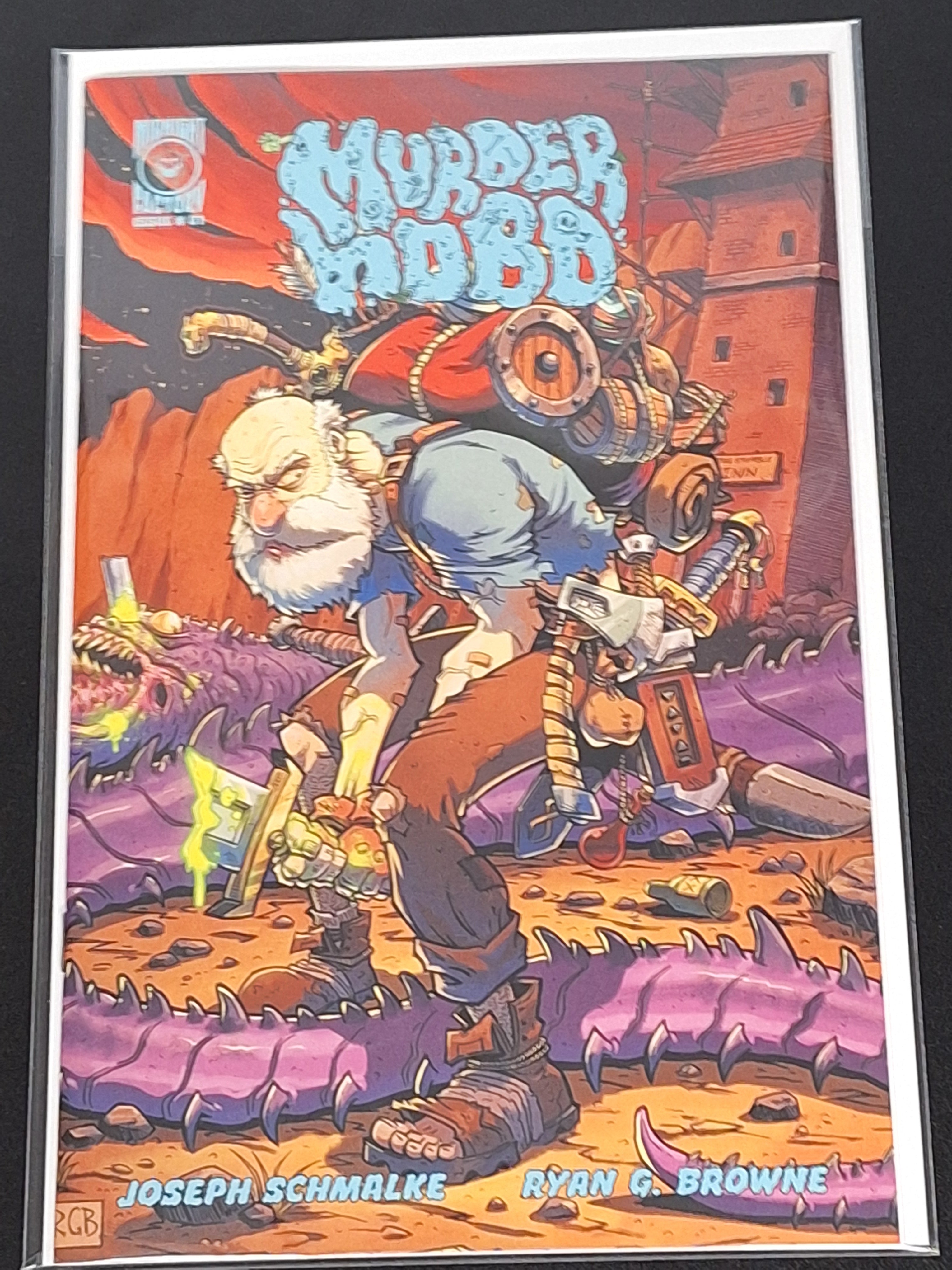 Murder Hobo 1 Midnight Factory 2026 Cover B Ryan Browne