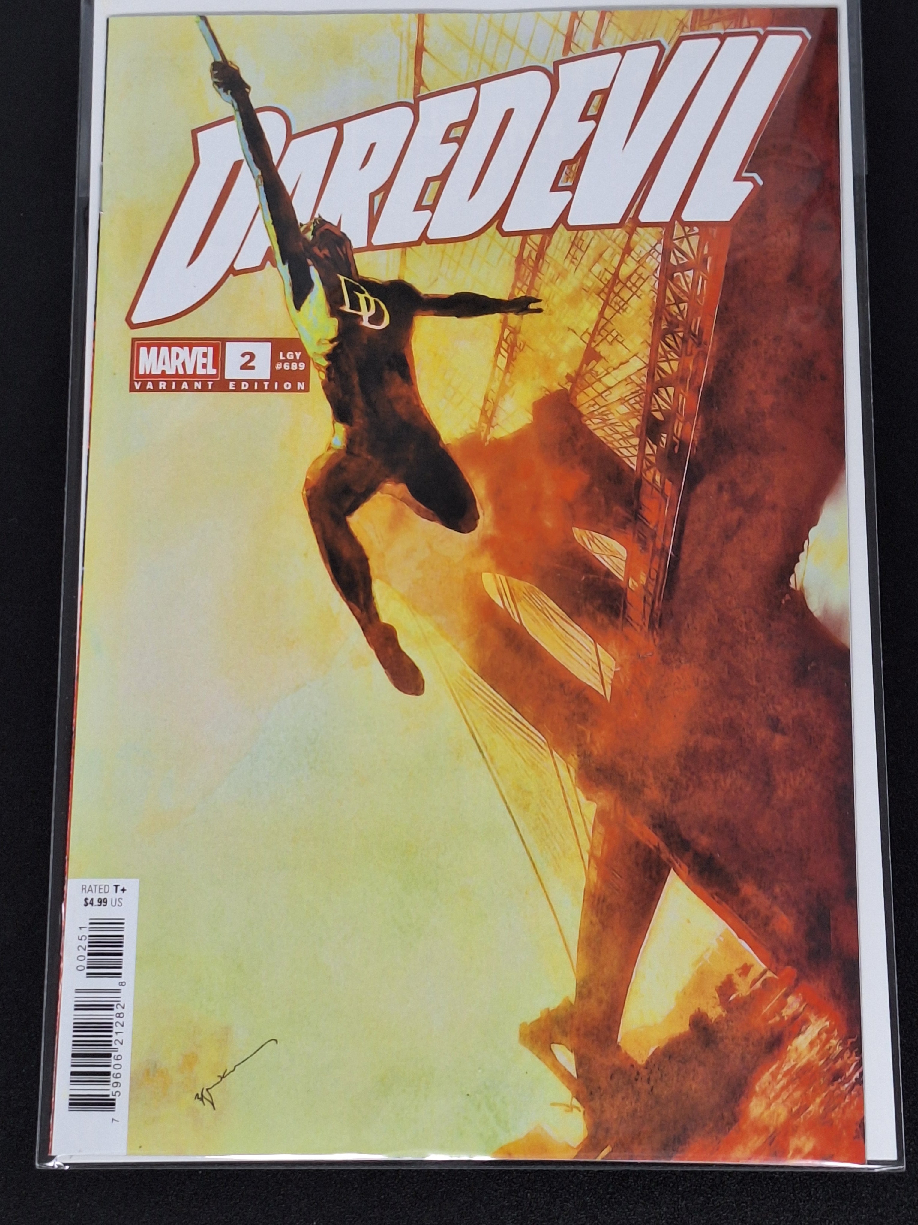 Daredevil 2 Marvel 2026 Bill Sienkiewicz Variant