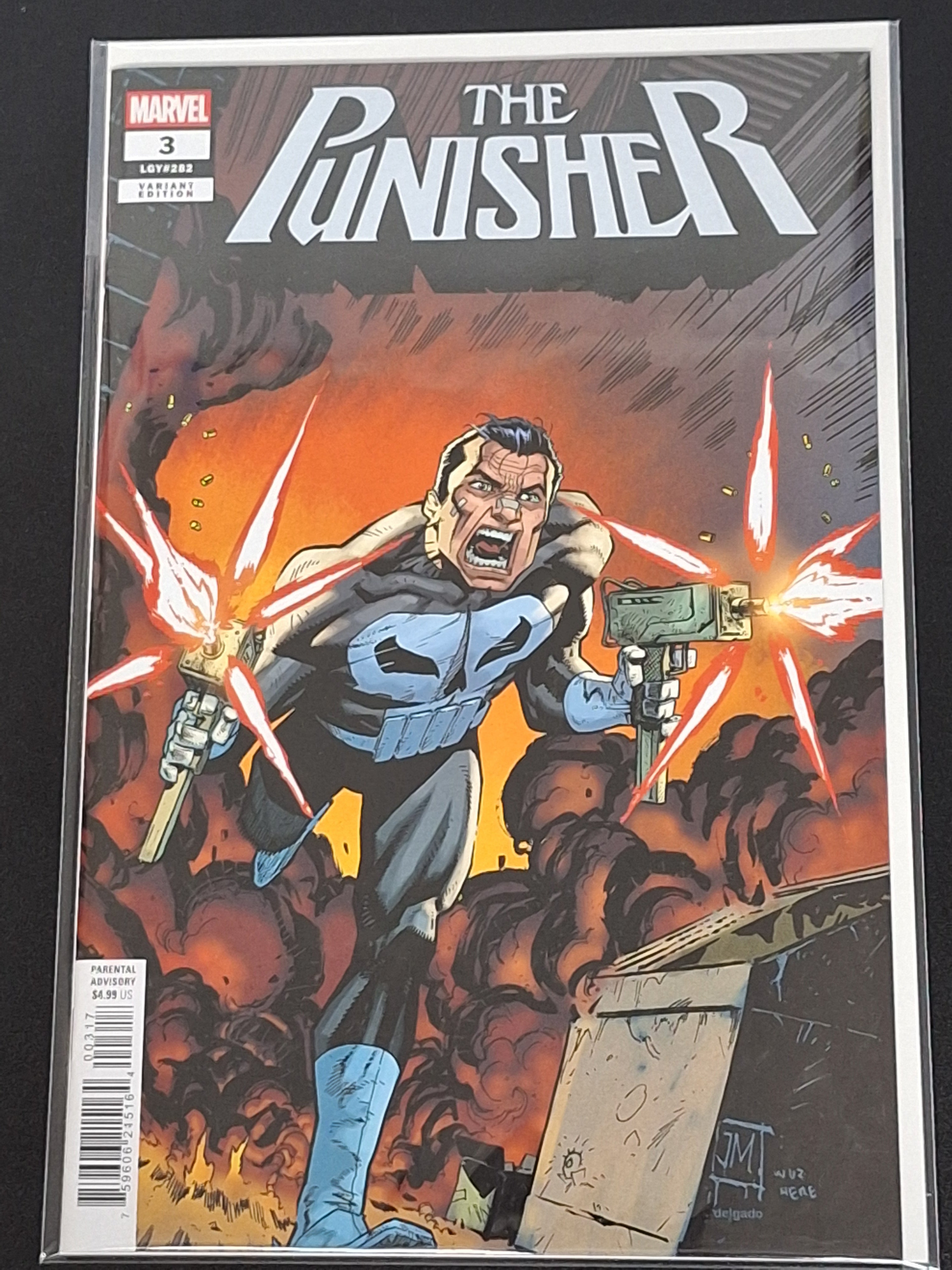 The Punisher 3 Marvel 2026 Justin Mason 1:25 Variant