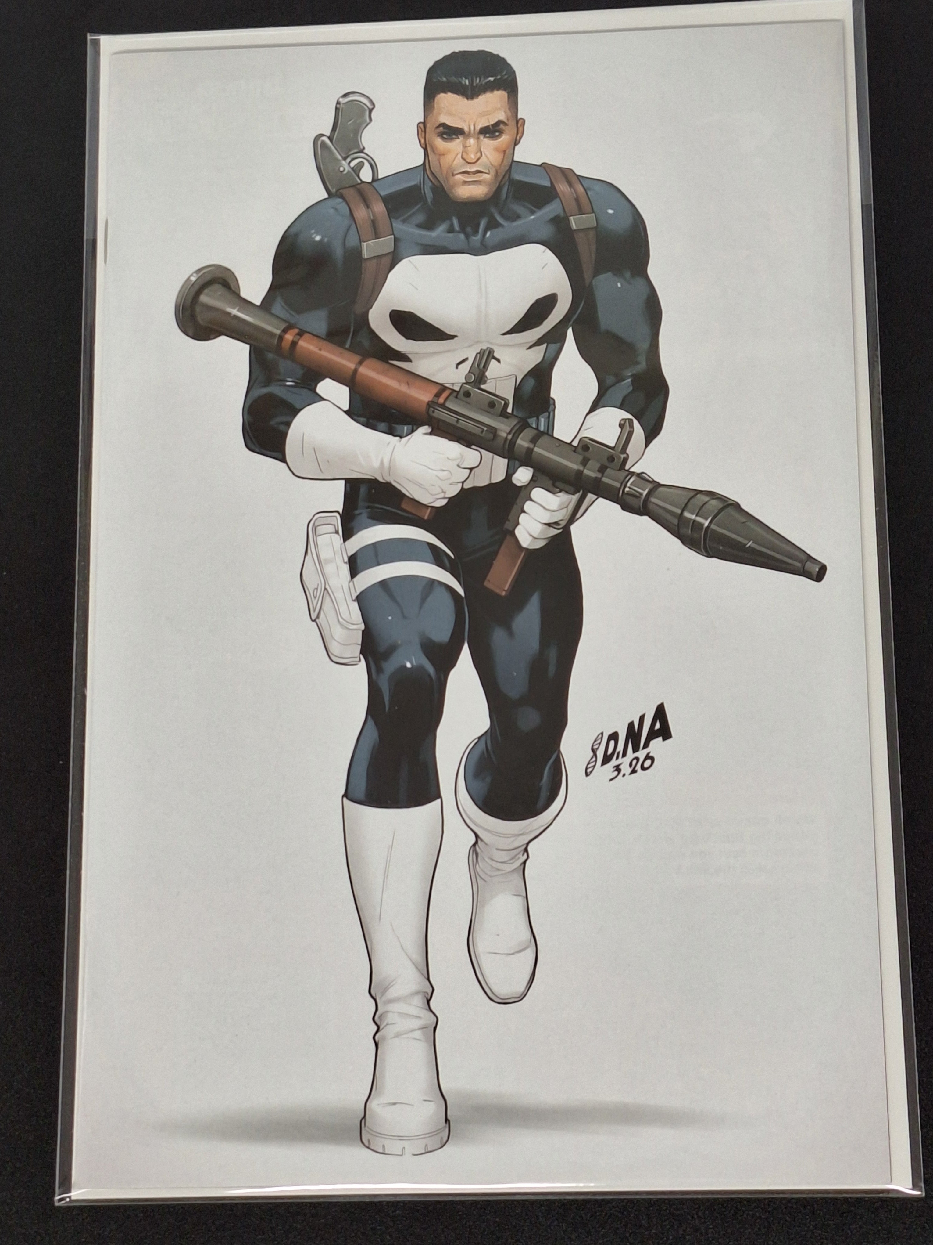 Punisher 3 Marvel 2026 David Nakayama 1:50 Virgin Variant