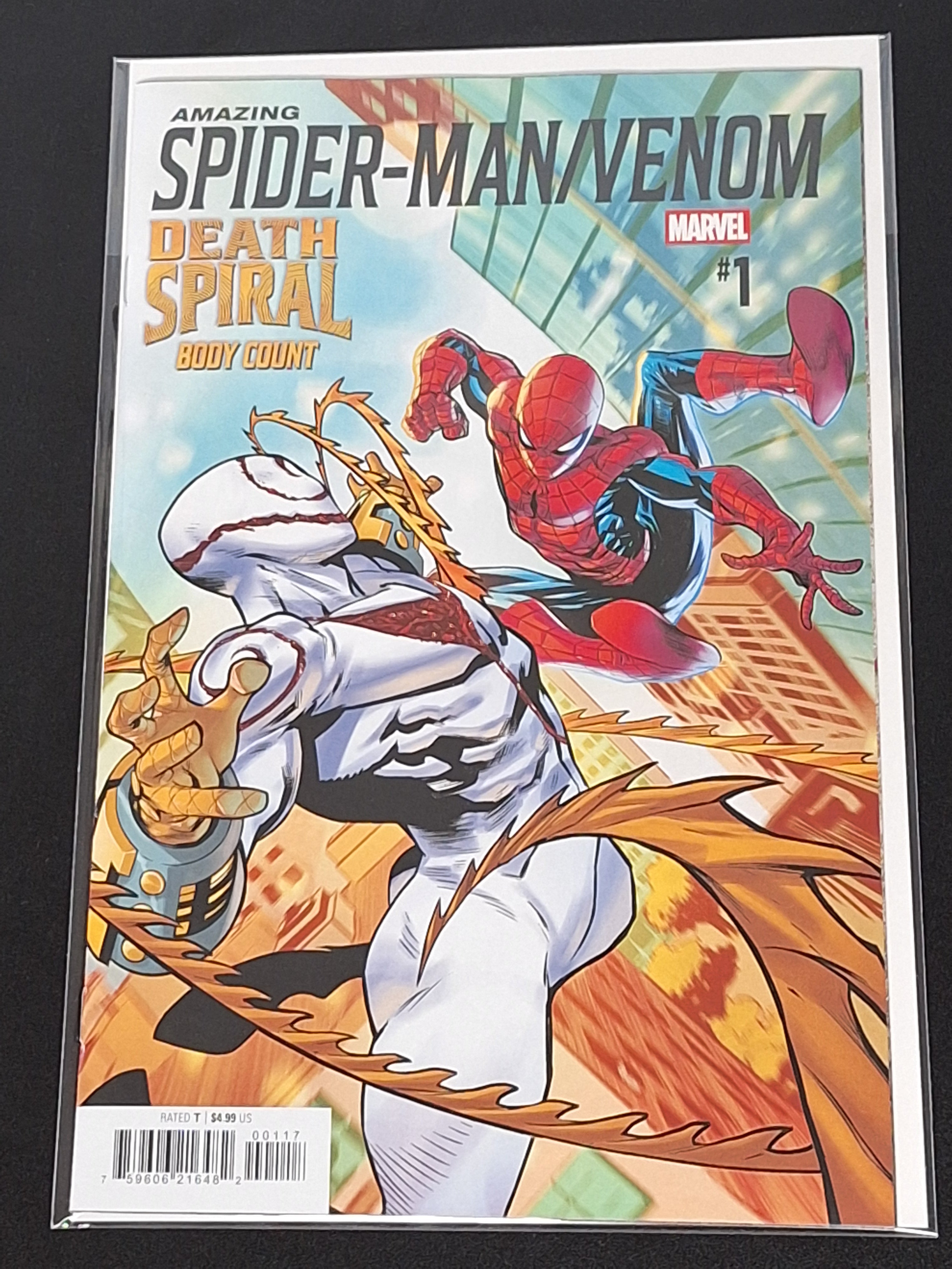 ASM/Venom Death Spiral: Body Count 1 Marvel 2026 Mann 1:25 Variant