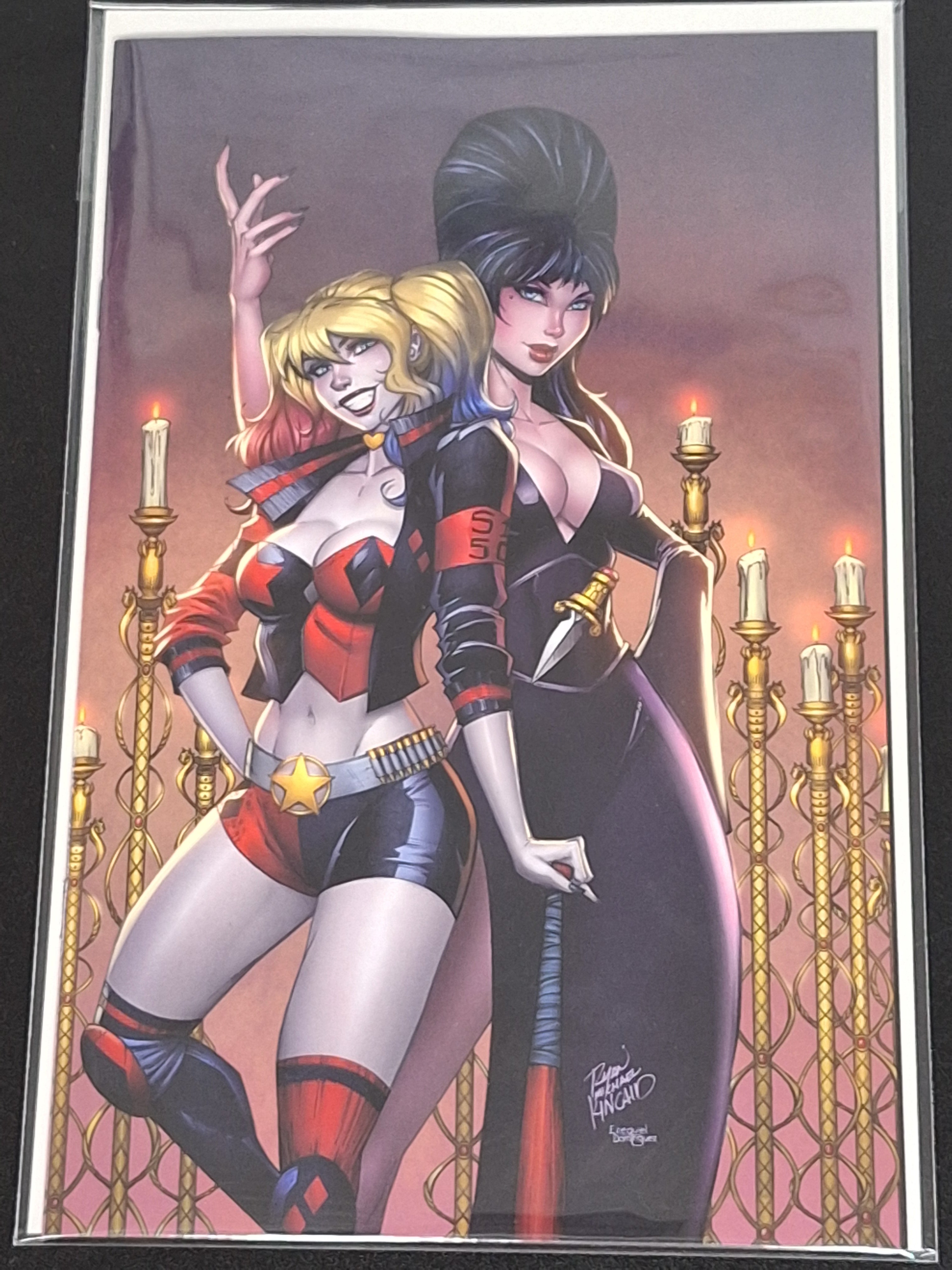 Harley Quinn x Elvira 1 Szerdy NYCC Virgin Exclusive
