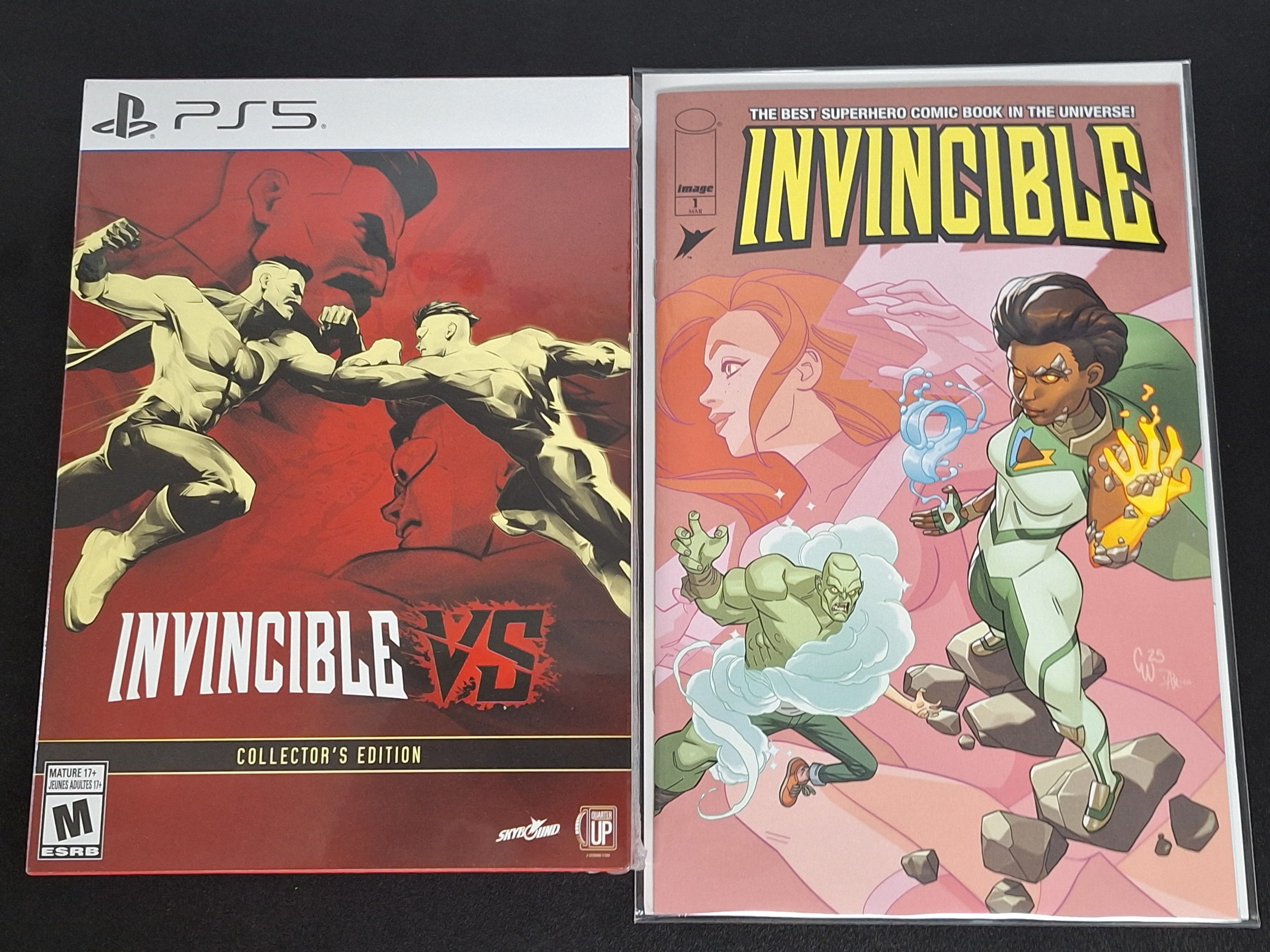 Invincible vs. PS5 2026 Lunar Exclusive Deluxe Collector's Edition With Comic
