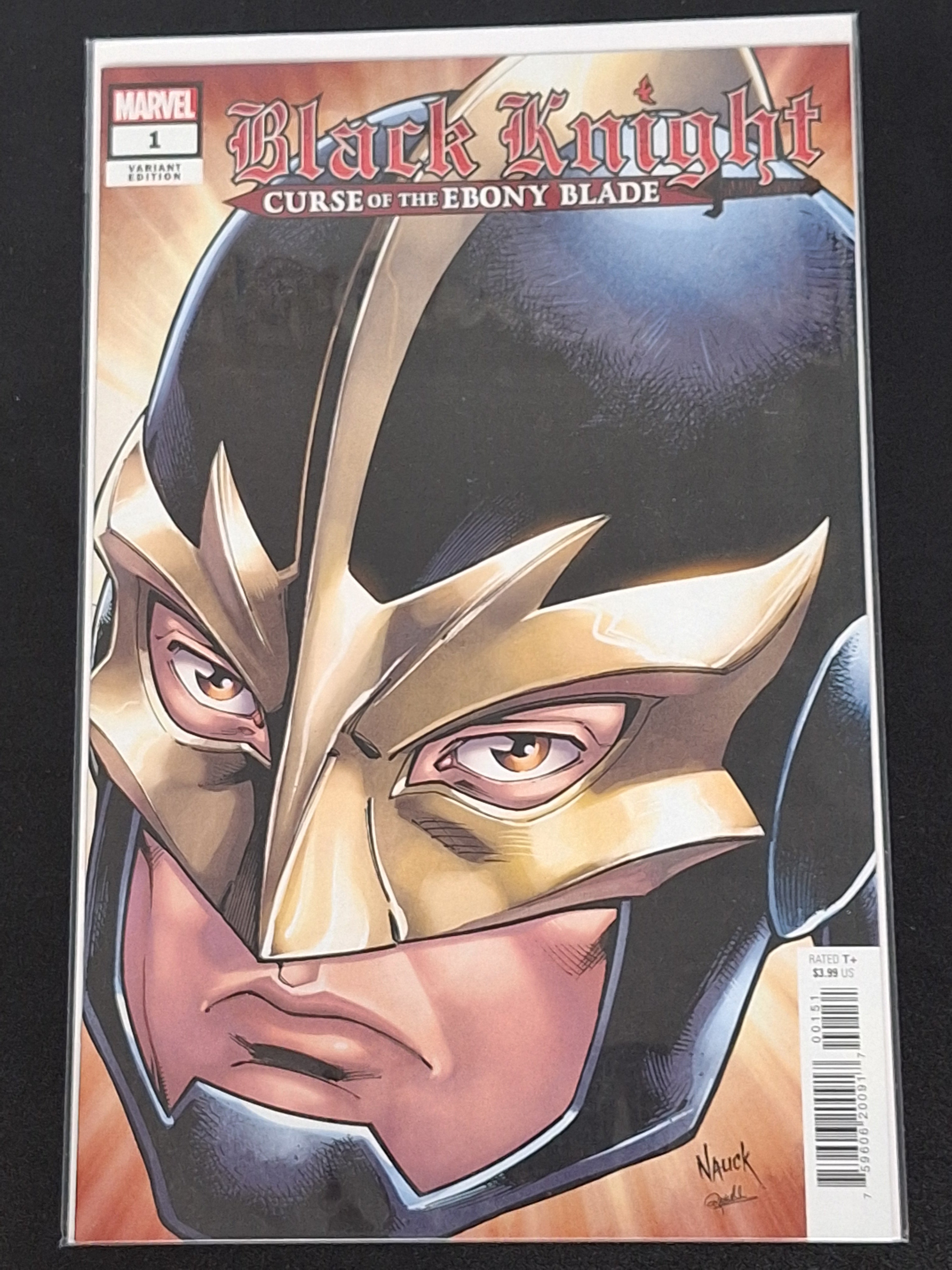 Black Knight: Curse Of The Ebony Blade 1 Marvel 2021 Todd Nauck Variant