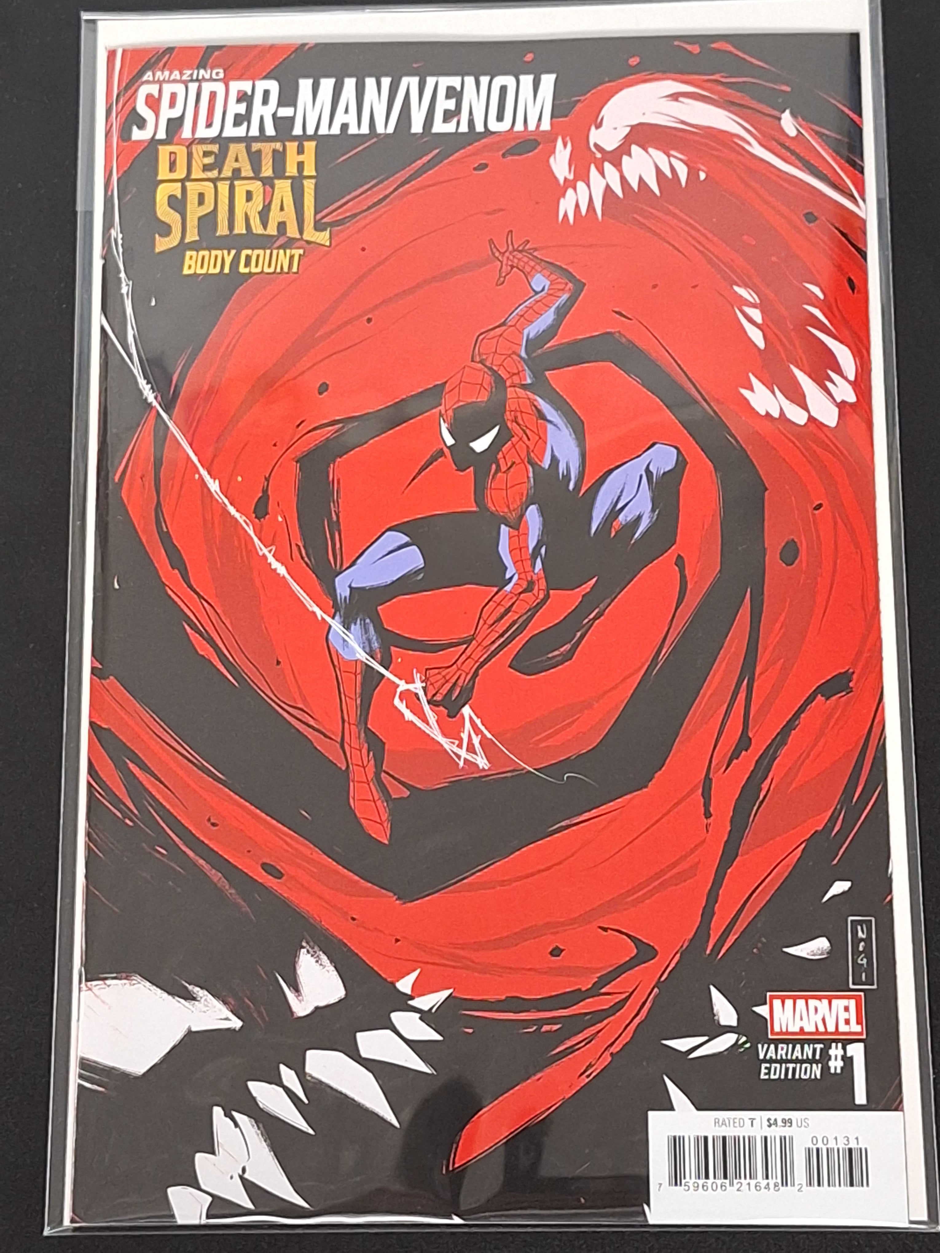 ASM/Venom Death Spiral: Body Count 1 Marvel 2026 Nogi San Variant
