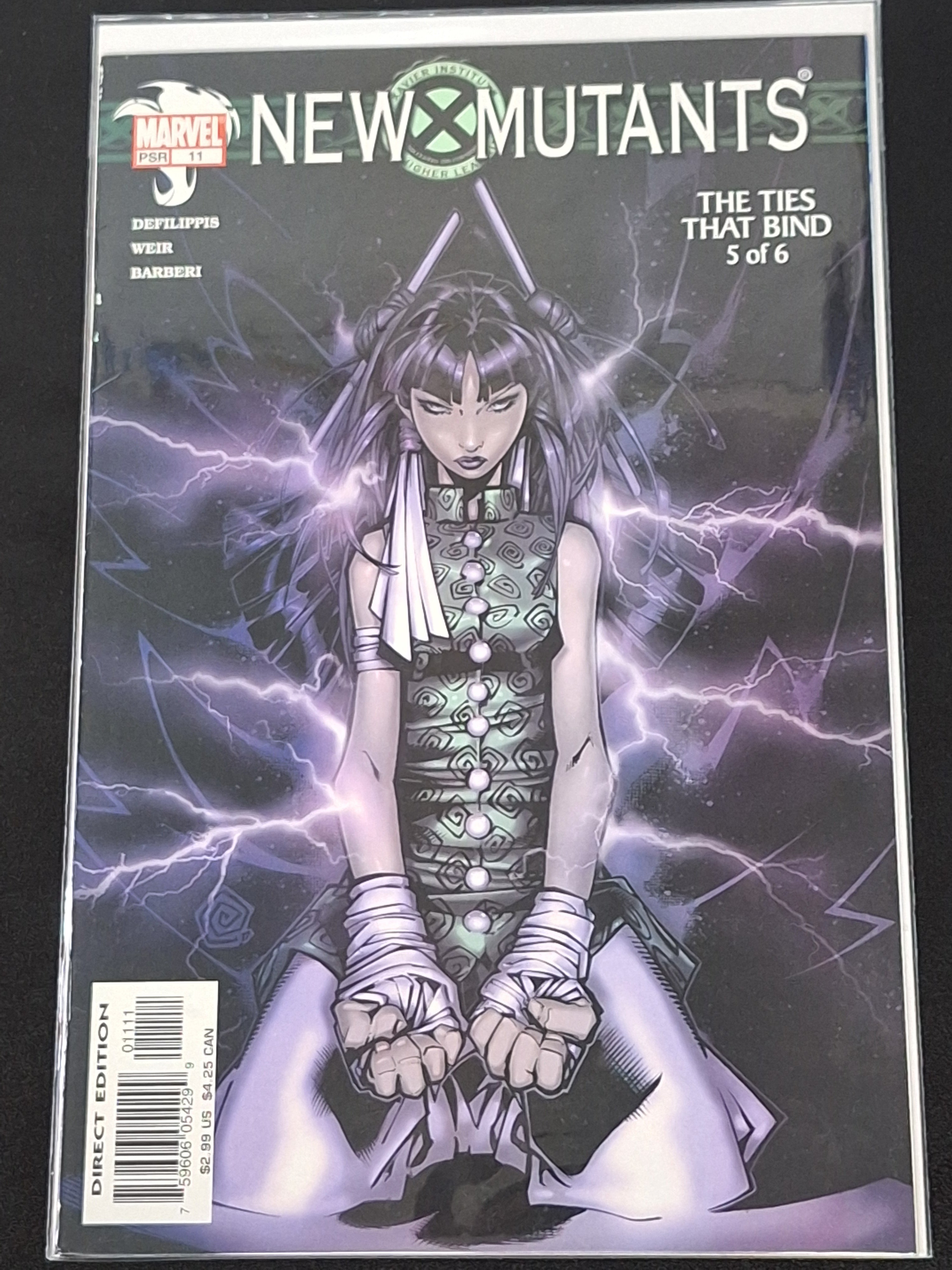 New Mutants 11 Marvel 2004 Origin of Winddancer & Wolfsbane