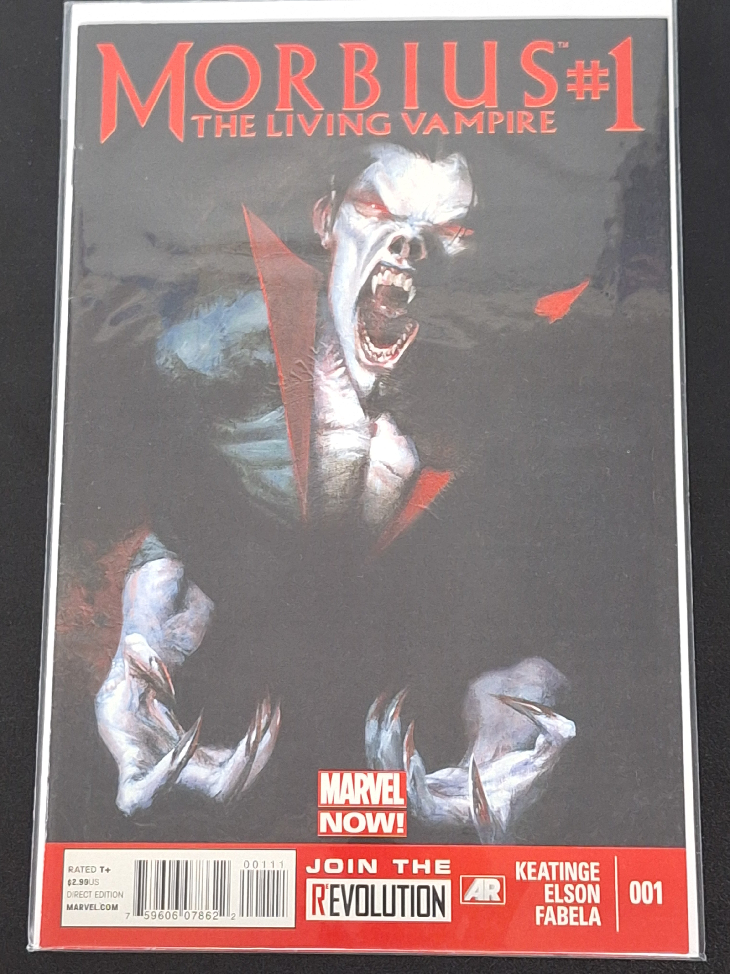 Morbius: The Living Vampire 1 Marvel 2013 Dell'Otto Cover, Origin Retold