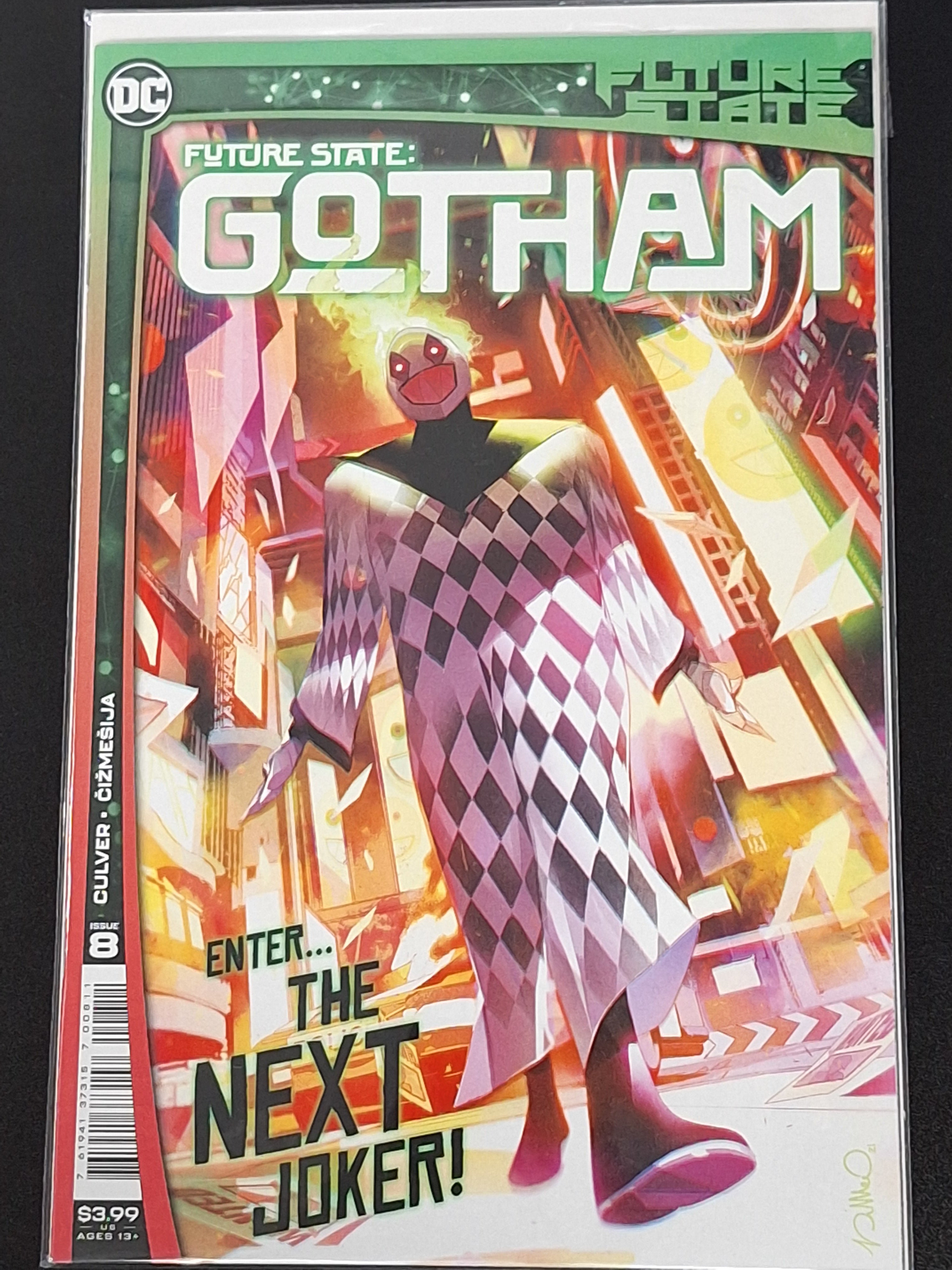 Future State: Gotham 8 DC 2021 Cover A 1st App of The Next Joker