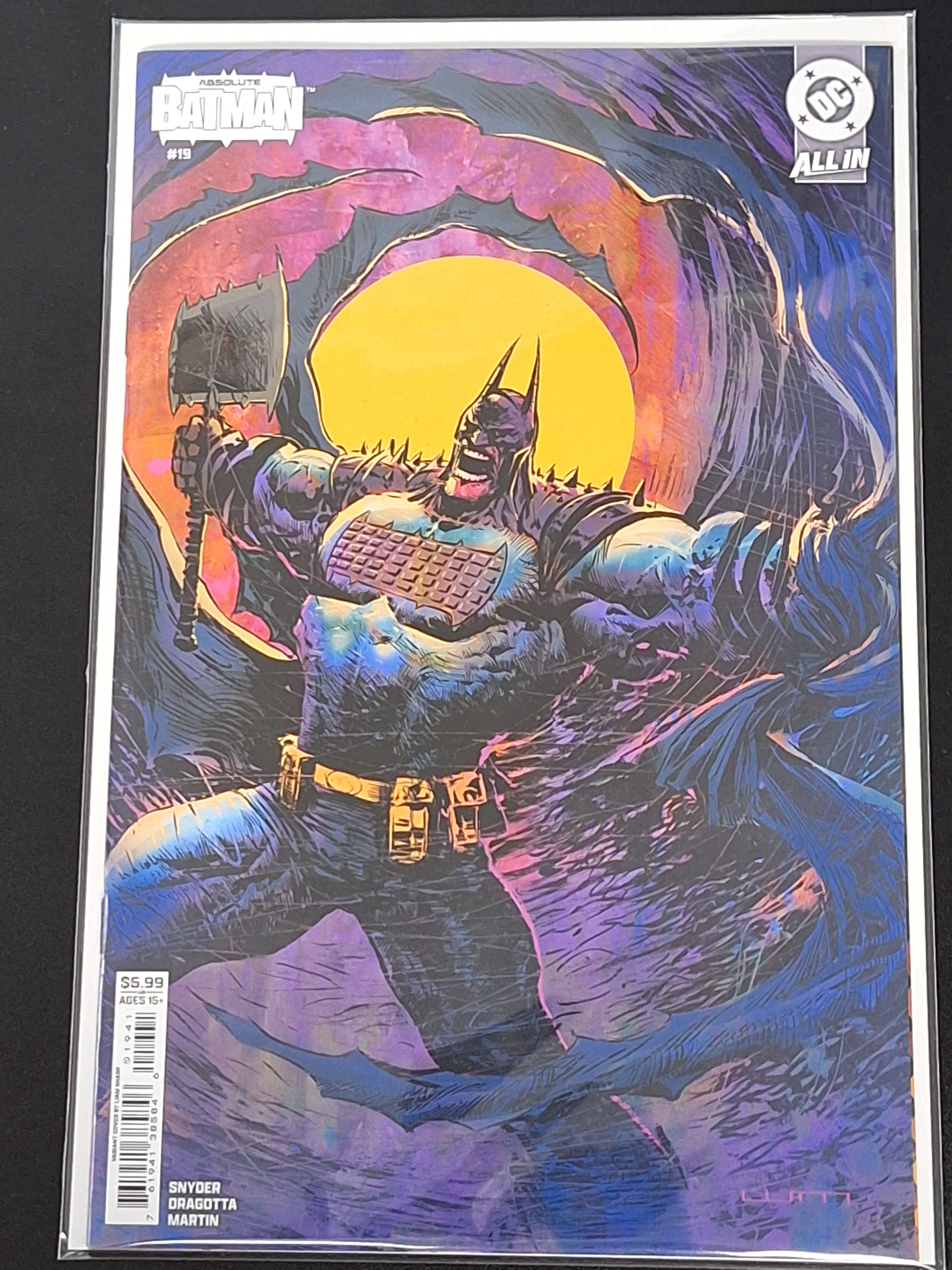 Absolute Batman 19 DC 2026 Liam Sharp Variant