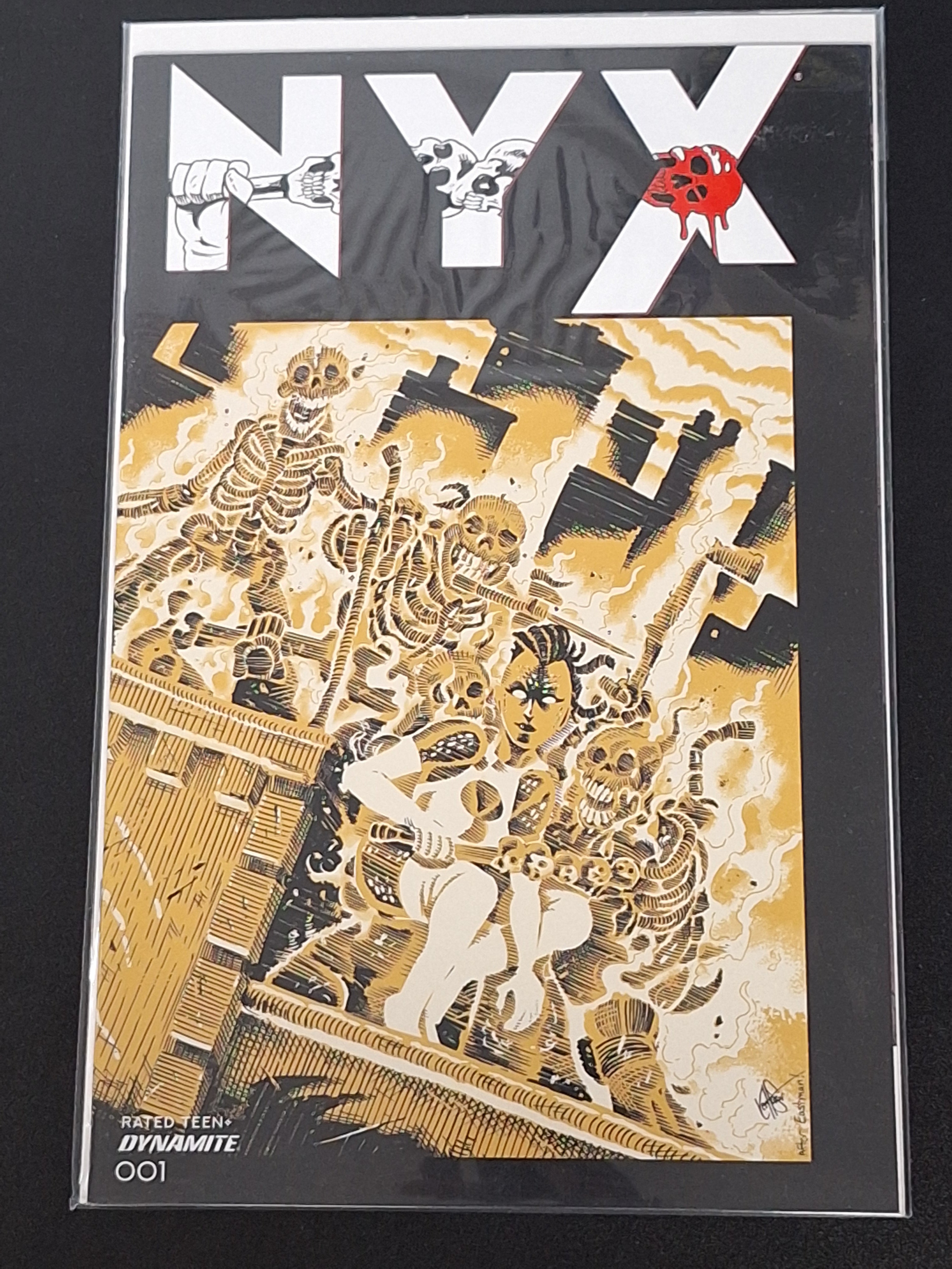 Nyx 1 Dynamite 2021 TMNT Homage Variant