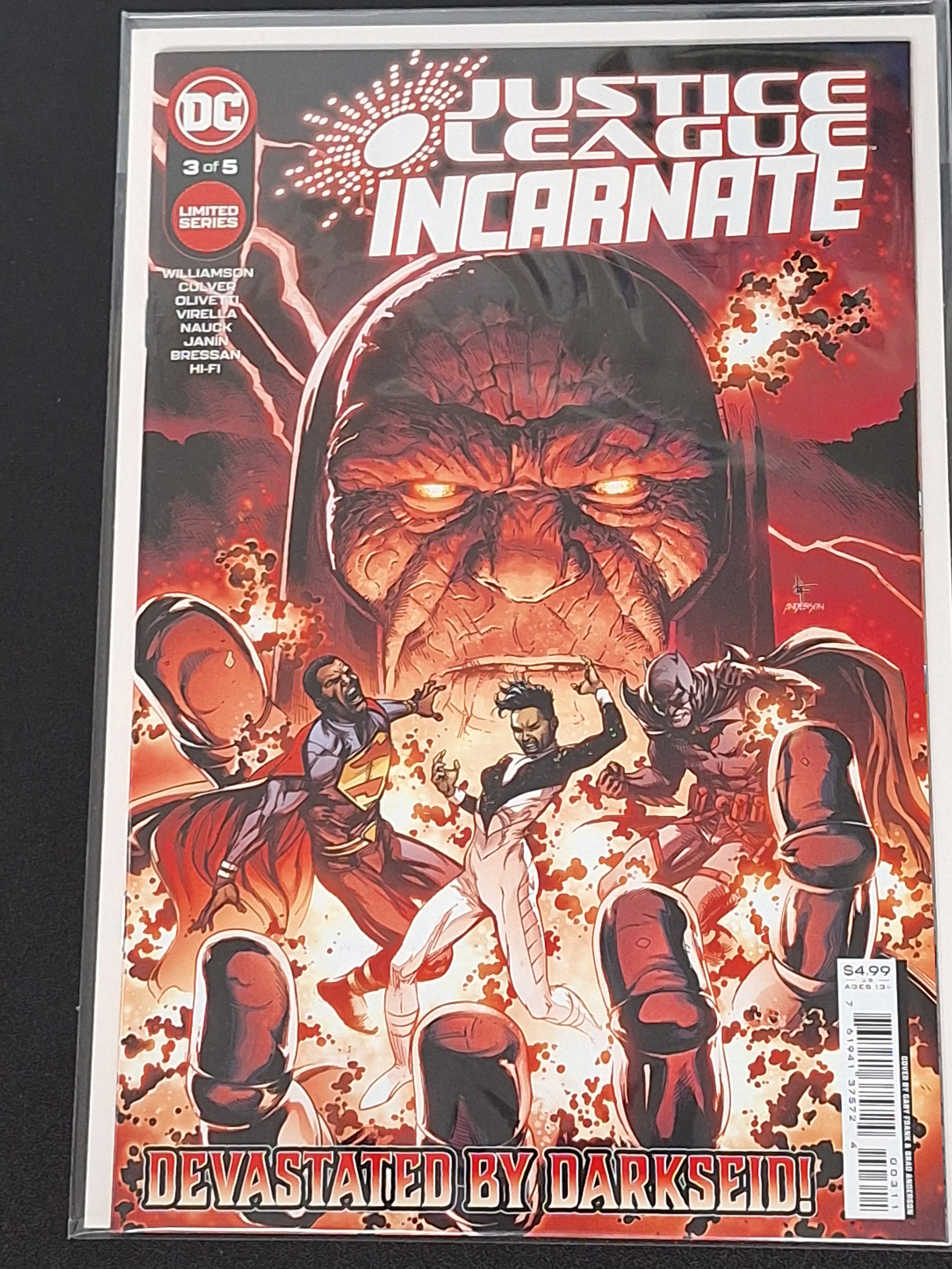 Justice League Incarnate 3 DC 2022 Cover A