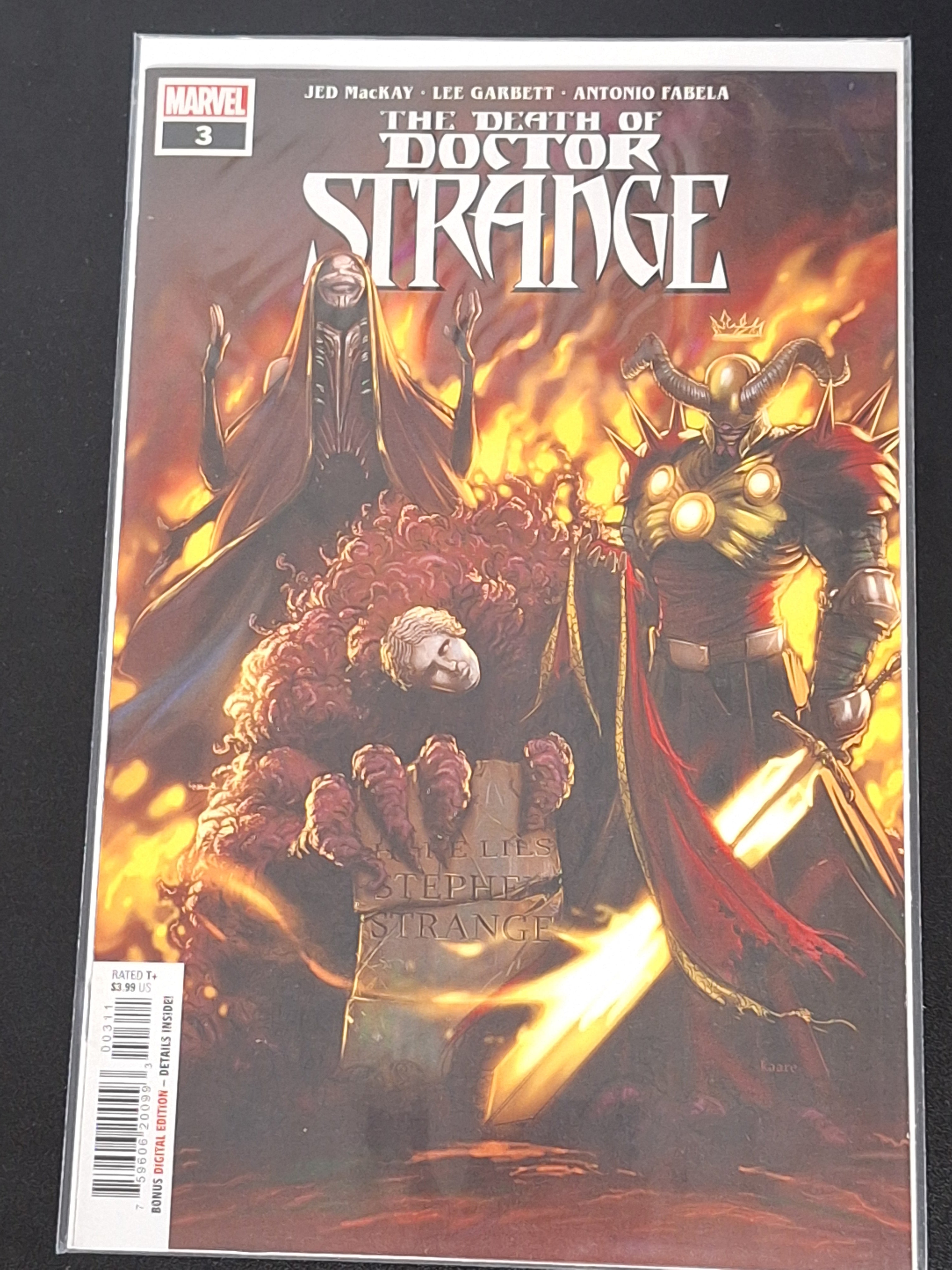 The Death Of Doctor Strange 3 Marvel 2022 Cover A 1st Child Of 3 Mothers