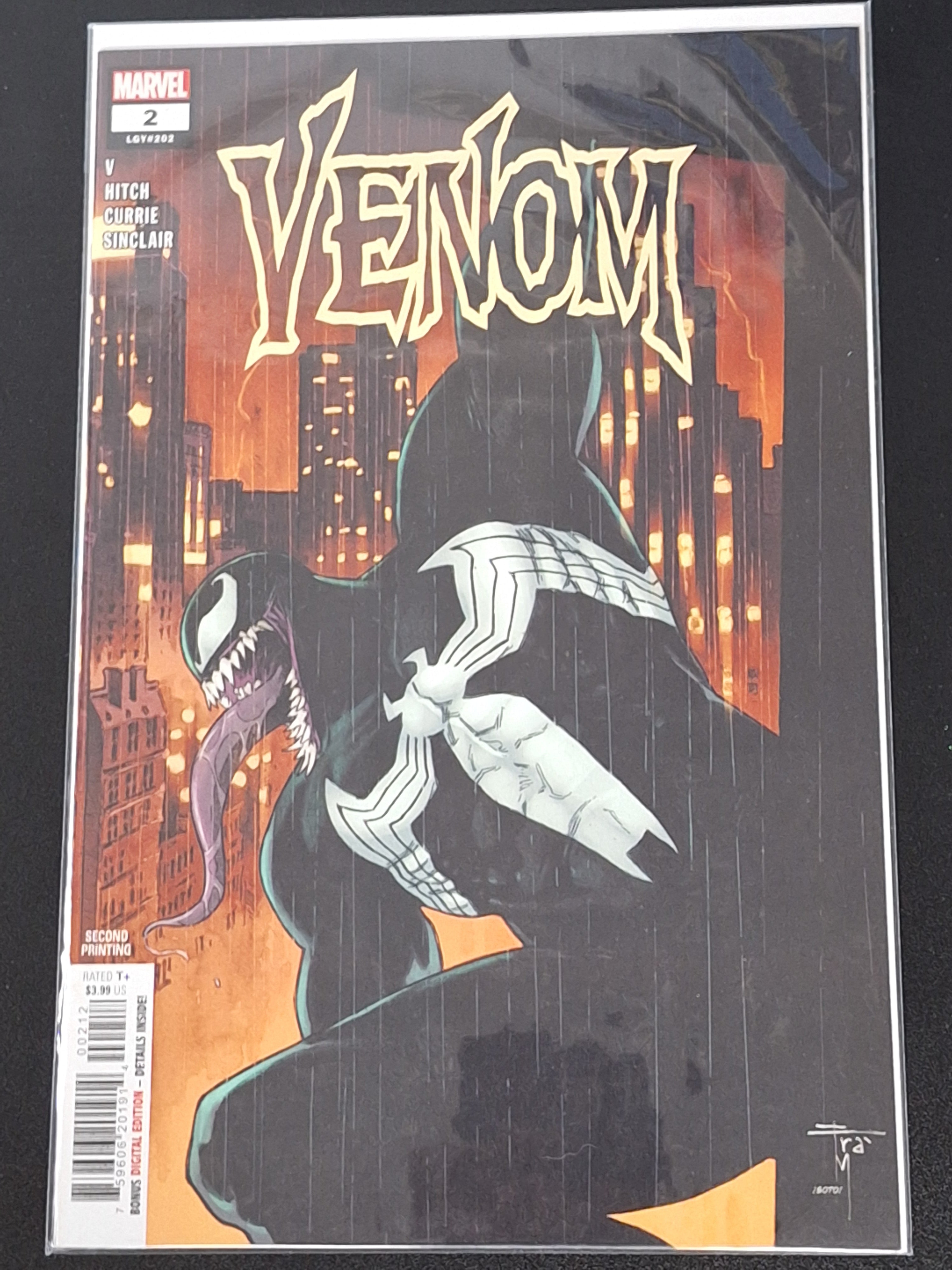 Venom 2 Marvel 2021 Second Printing Variant